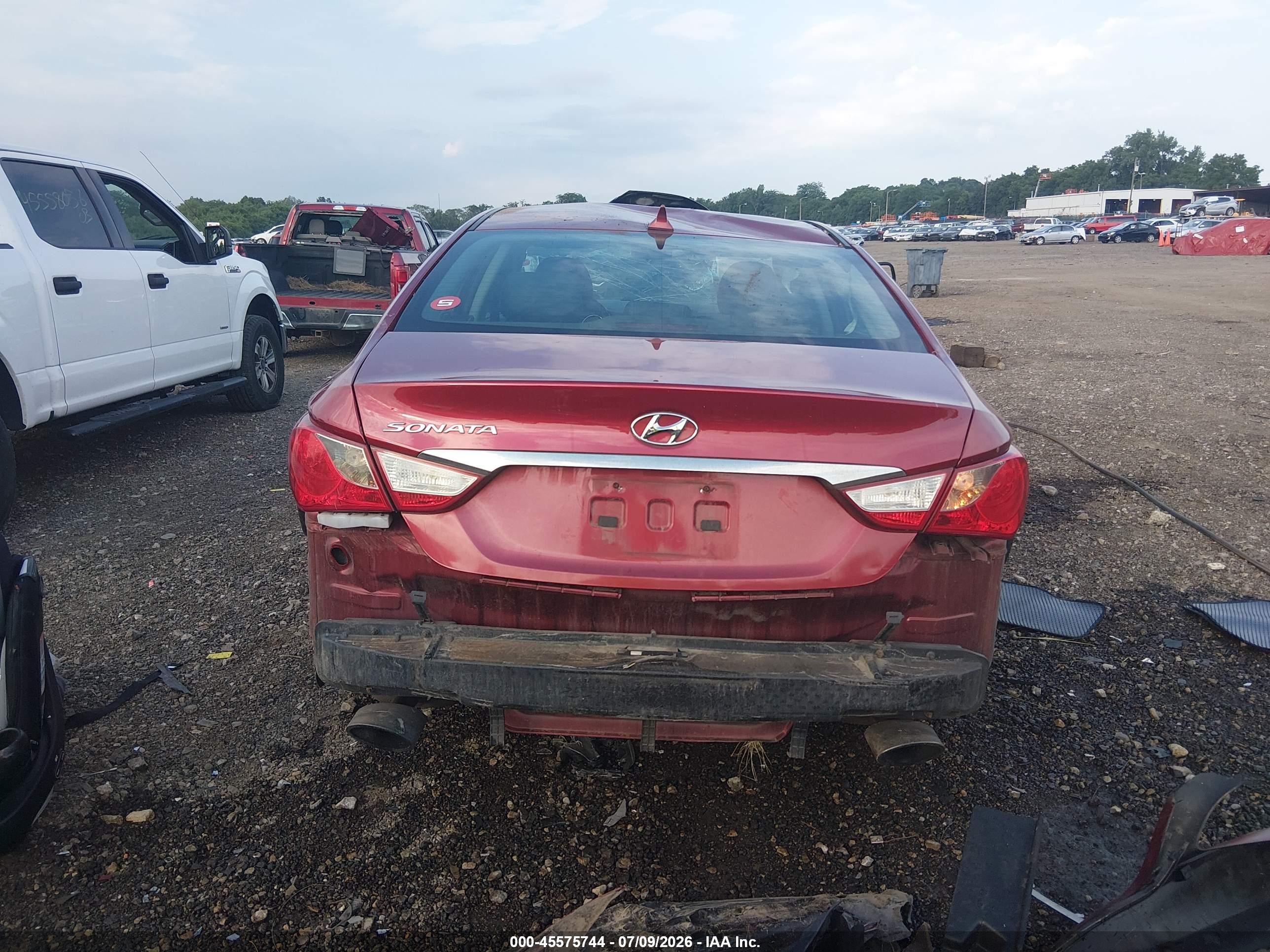 2011 Hyundai Sonata Se Red vin: 5NPEC4AC3BH143298