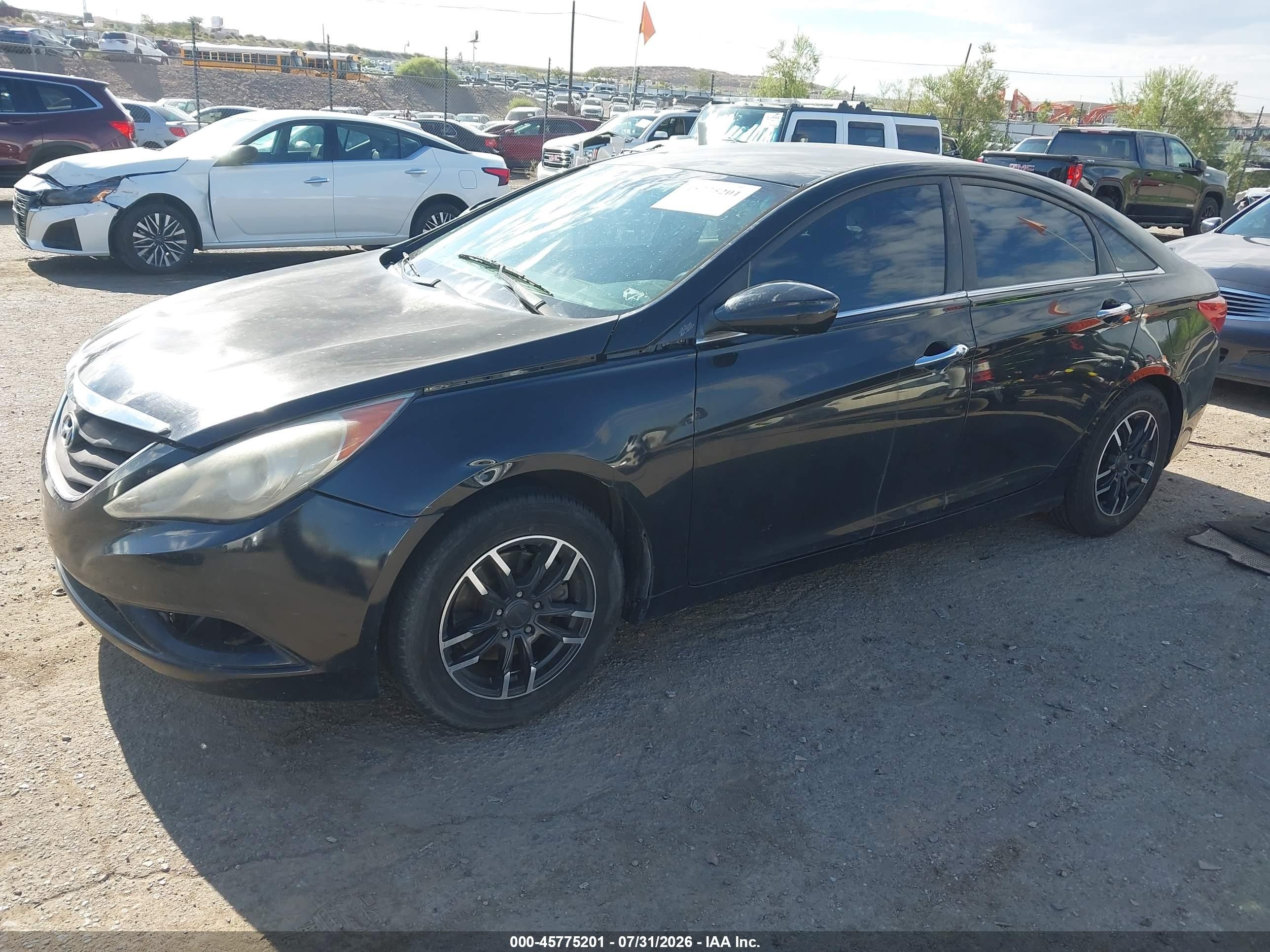 2011 Hyundai Sonata Se Black vin: 5NPEC4AC3BH159176