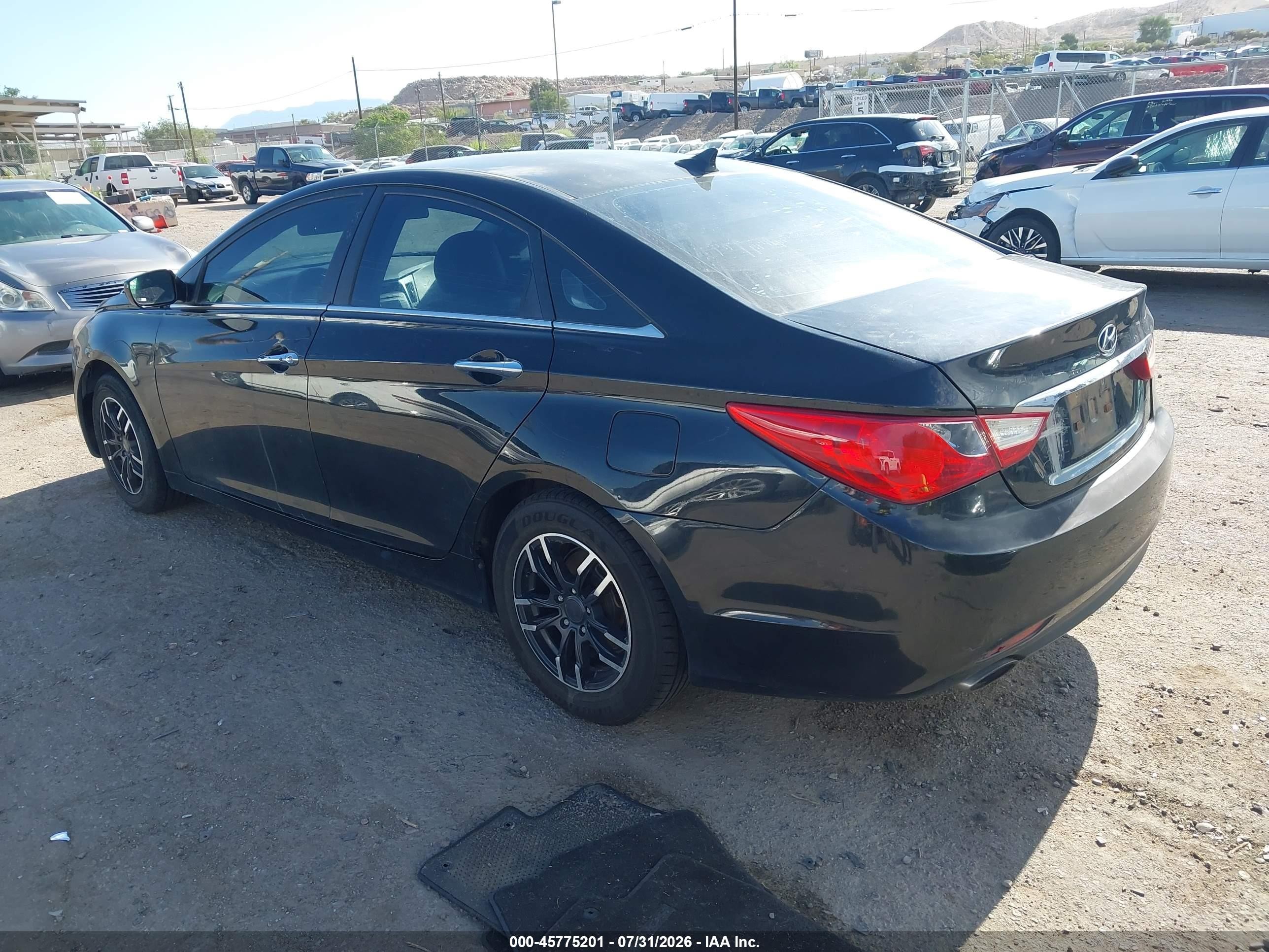 2011 Hyundai Sonata Se Black vin: 5NPEC4AC3BH159176