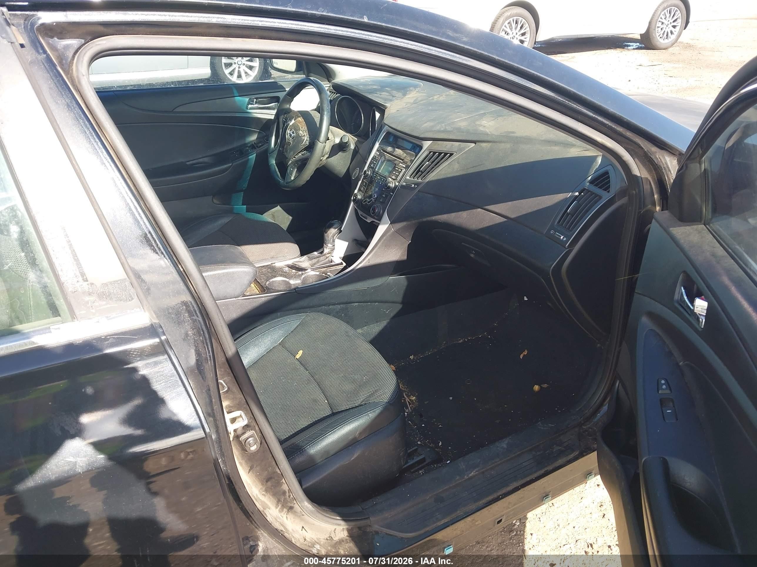 2011 Hyundai Sonata Se Black vin: 5NPEC4AC3BH159176