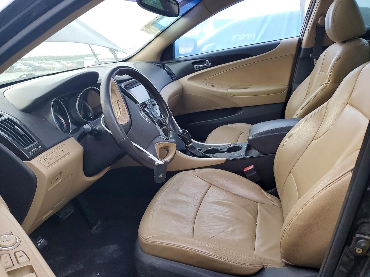 2011 Hyundai Sonata Limited Черный vin: 5NPEC4AC3BH166631