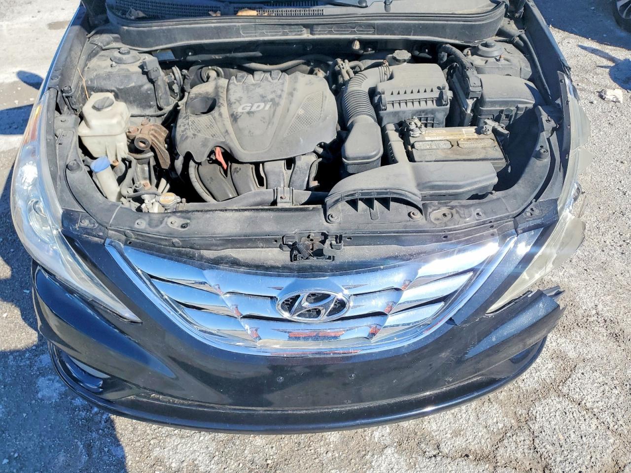 2011 Hyundai Sonata Limited Черный vin: 5NPEC4AC3BH166631