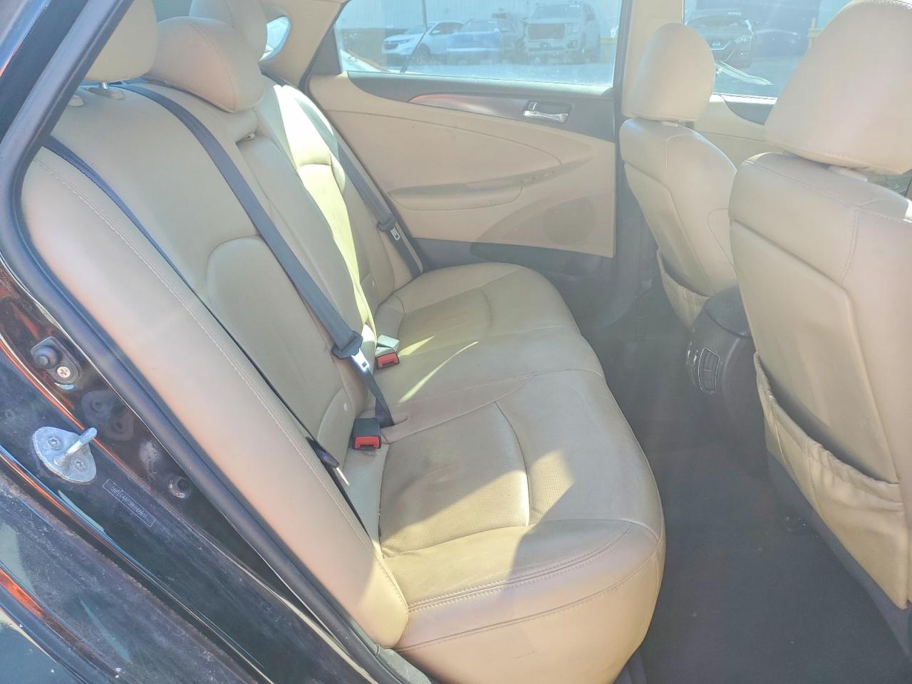 2011 Hyundai Sonata Limited Черный vin: 5NPEC4AC3BH166631