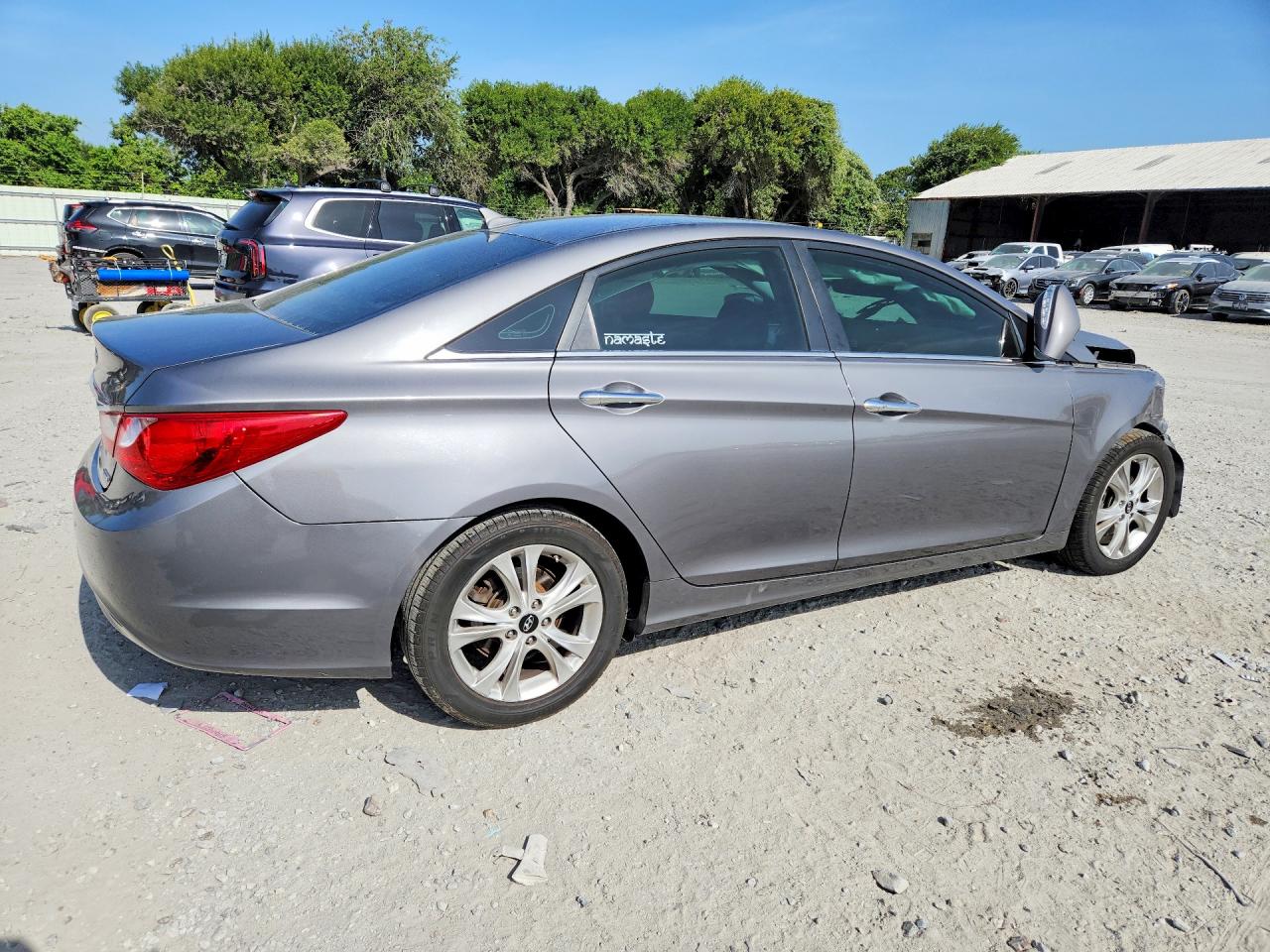 2011 Hyundai Sonata Limited Gray vin: 5NPEC4AC3BH219778