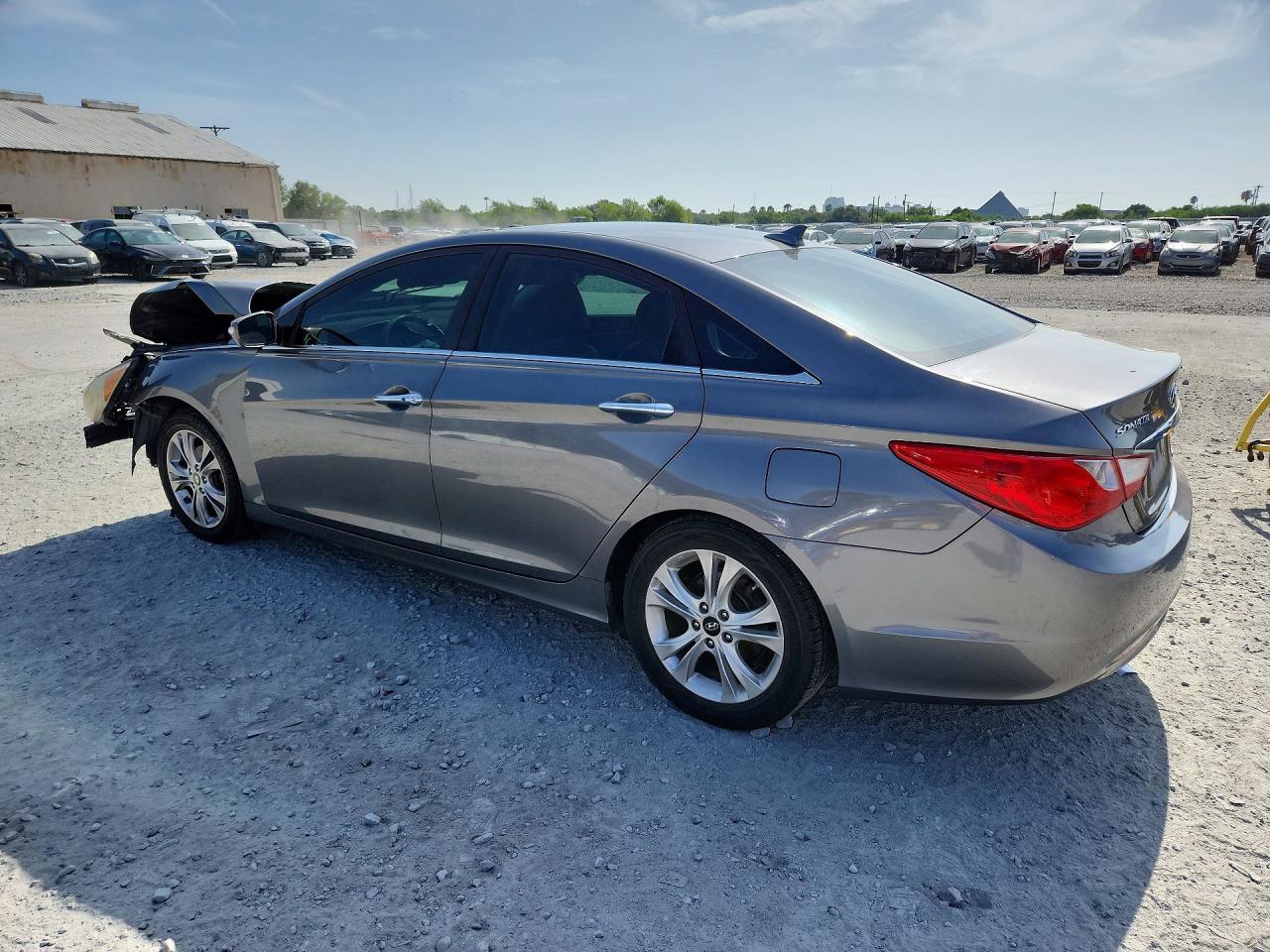 2011 Hyundai Sonata Limited Gray vin: 5NPEC4AC3BH219778