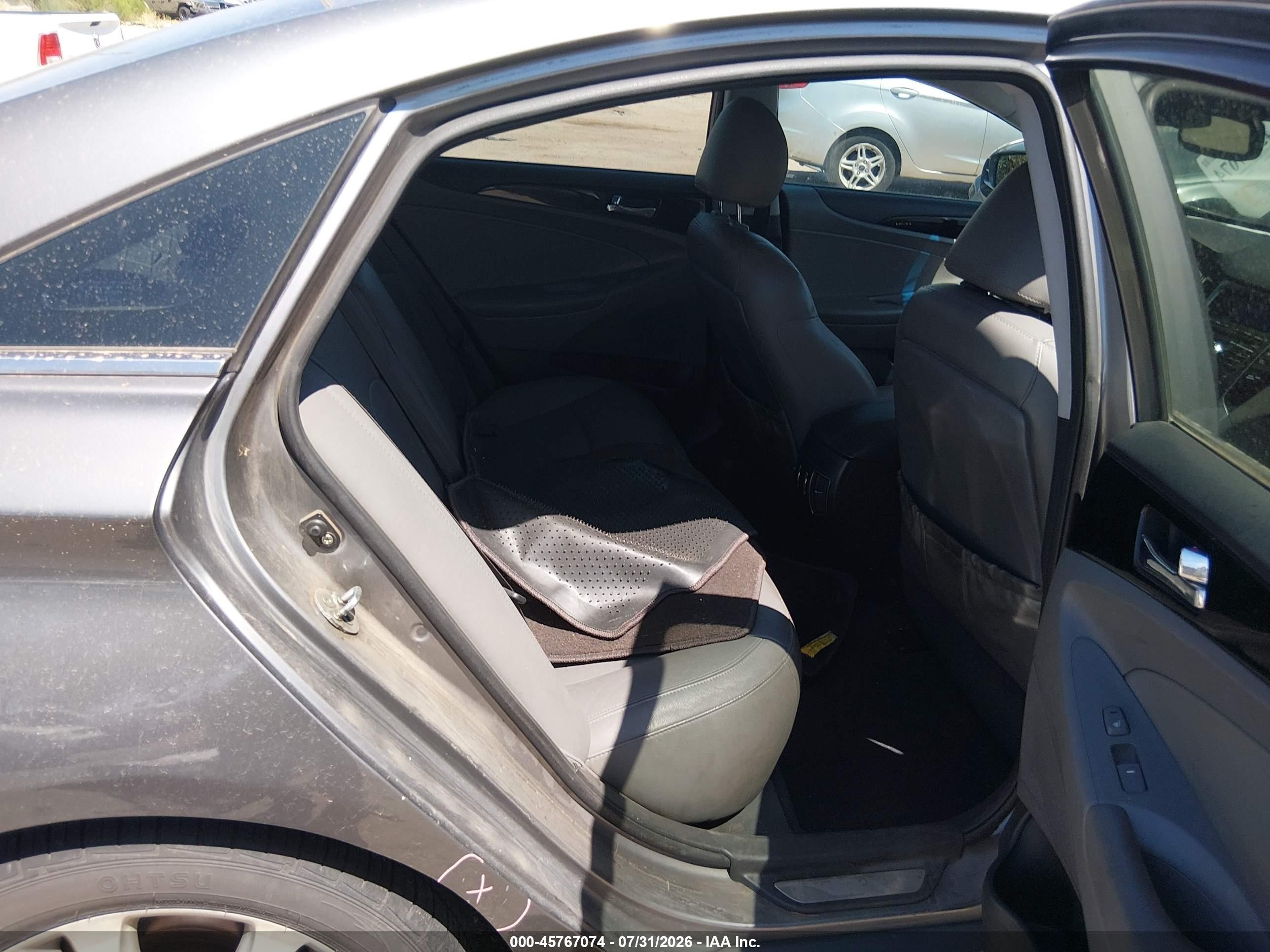 2011 Hyundai Sonata Limited Gray vin: 5NPEC4AC3BH226231