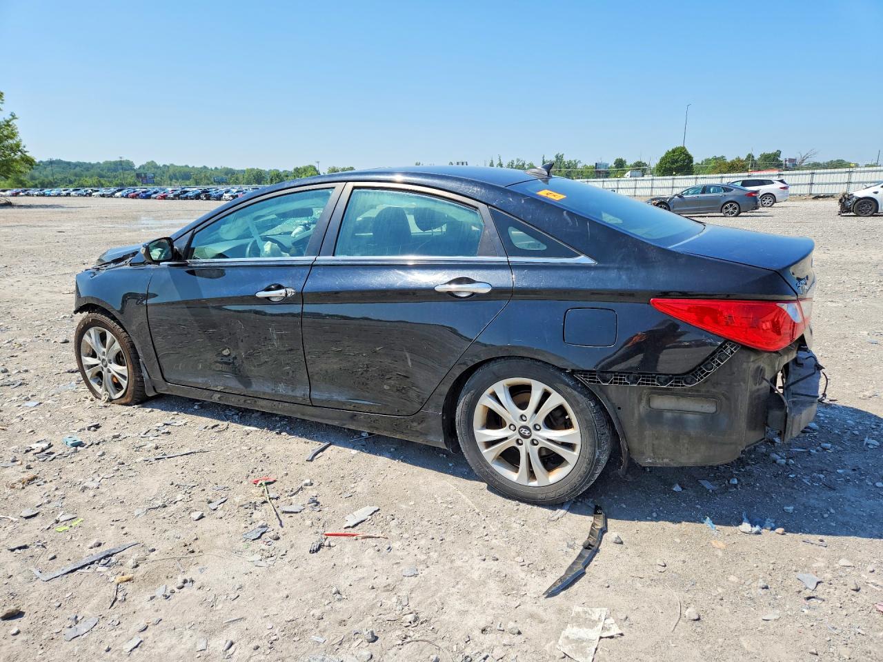 2011 Hyundai Sonata Limited Black vin: 5NPEC4AC3BH267510
