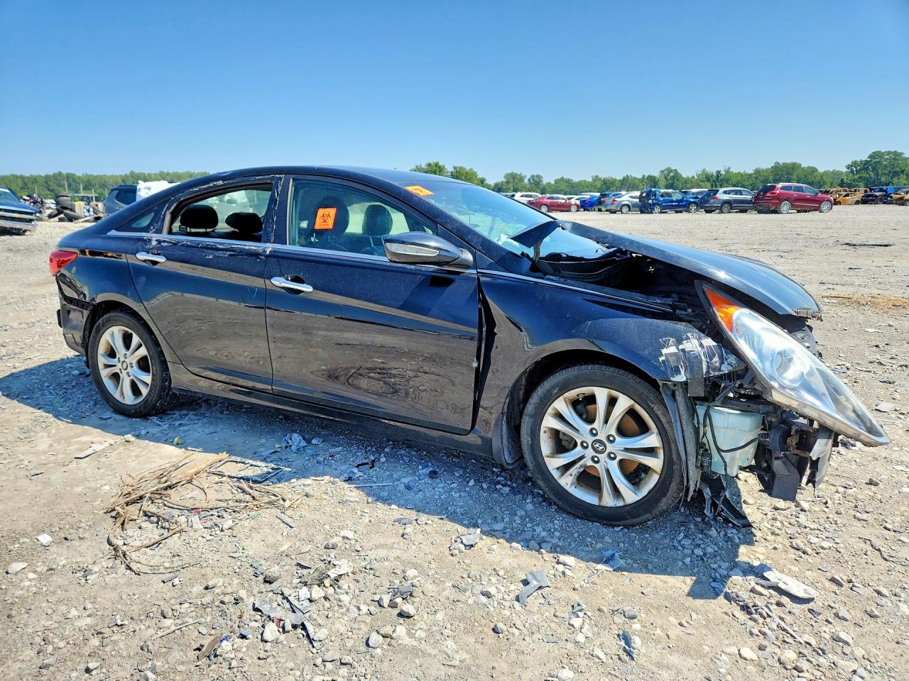 2011 Hyundai Sonata Limited Black vin: 5NPEC4AC3BH267510