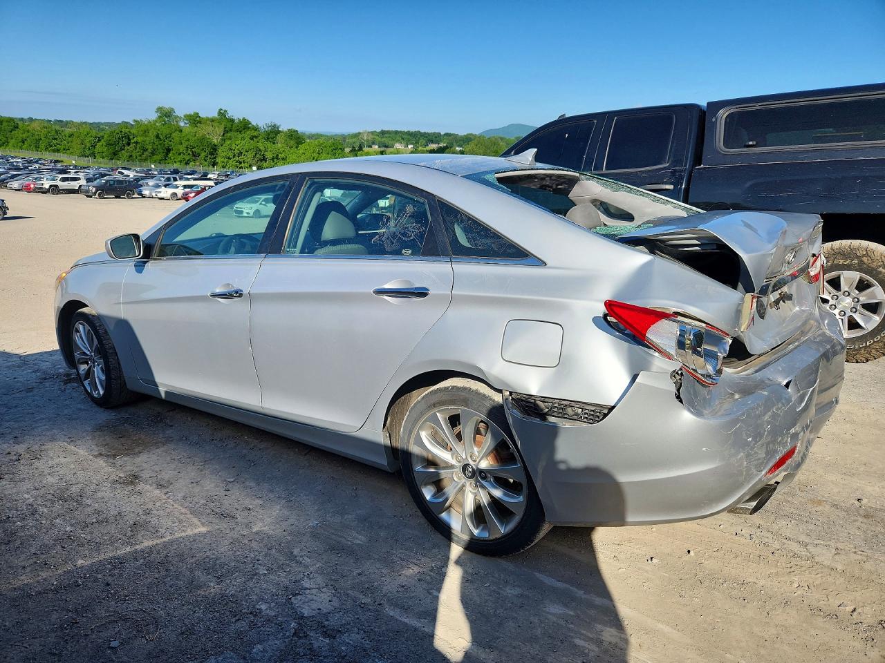 2011 Hyundai Sonata Se Silver vin: 5NPEC4AC3BH277499