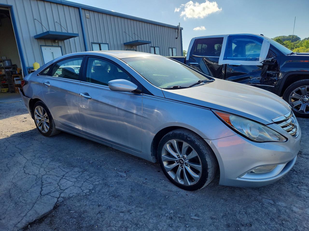 2011 Hyundai Sonata Se Silver vin: 5NPEC4AC3BH277499