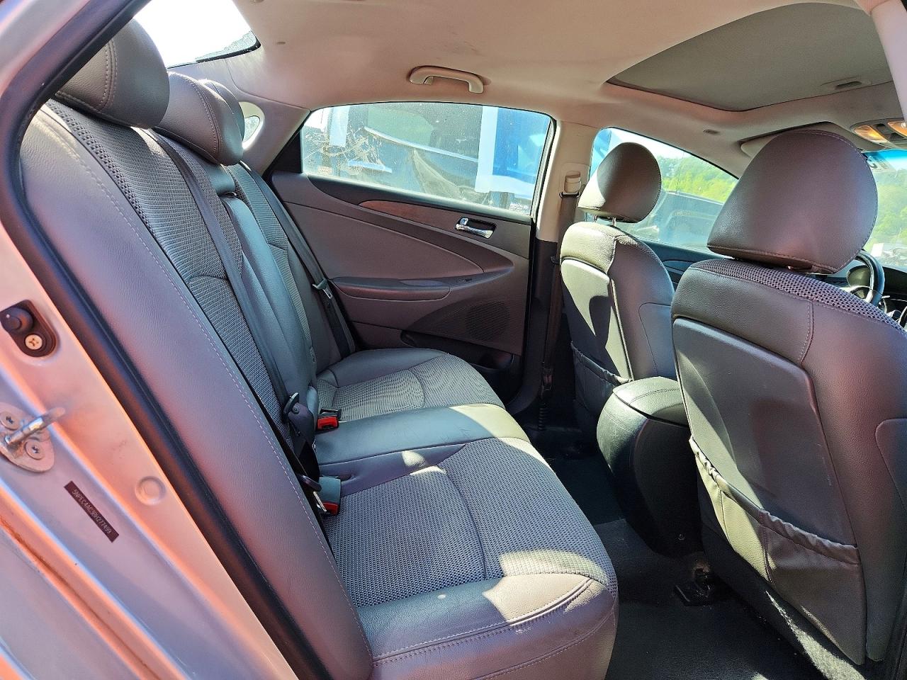 2011 Hyundai Sonata Se Silver vin: 5NPEC4AC3BH277499
