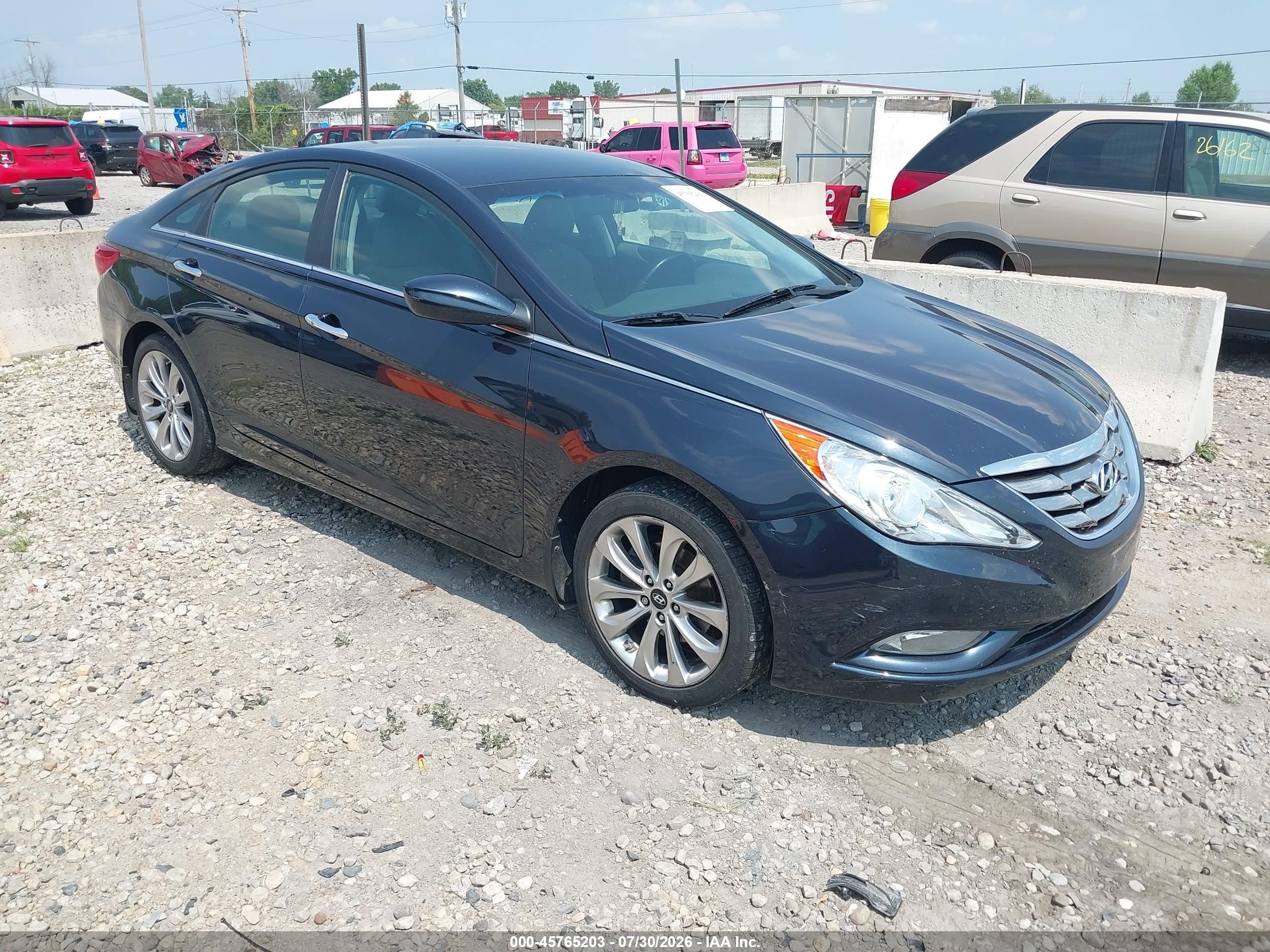 2011 Hyundai Sonata Se Black vin: 5NPEC4AC3BH292701