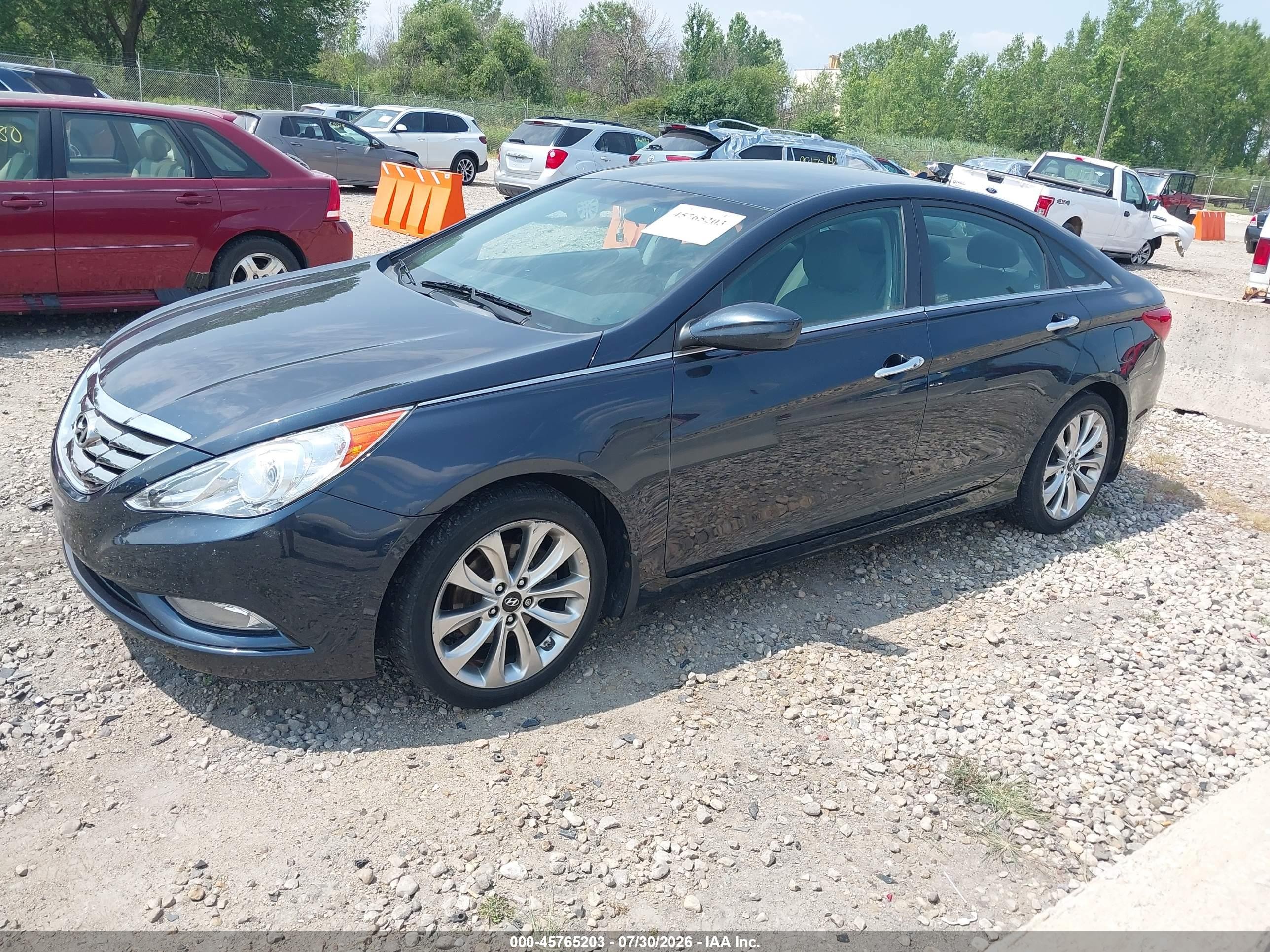 2011 Hyundai Sonata Se Black vin: 5NPEC4AC3BH292701