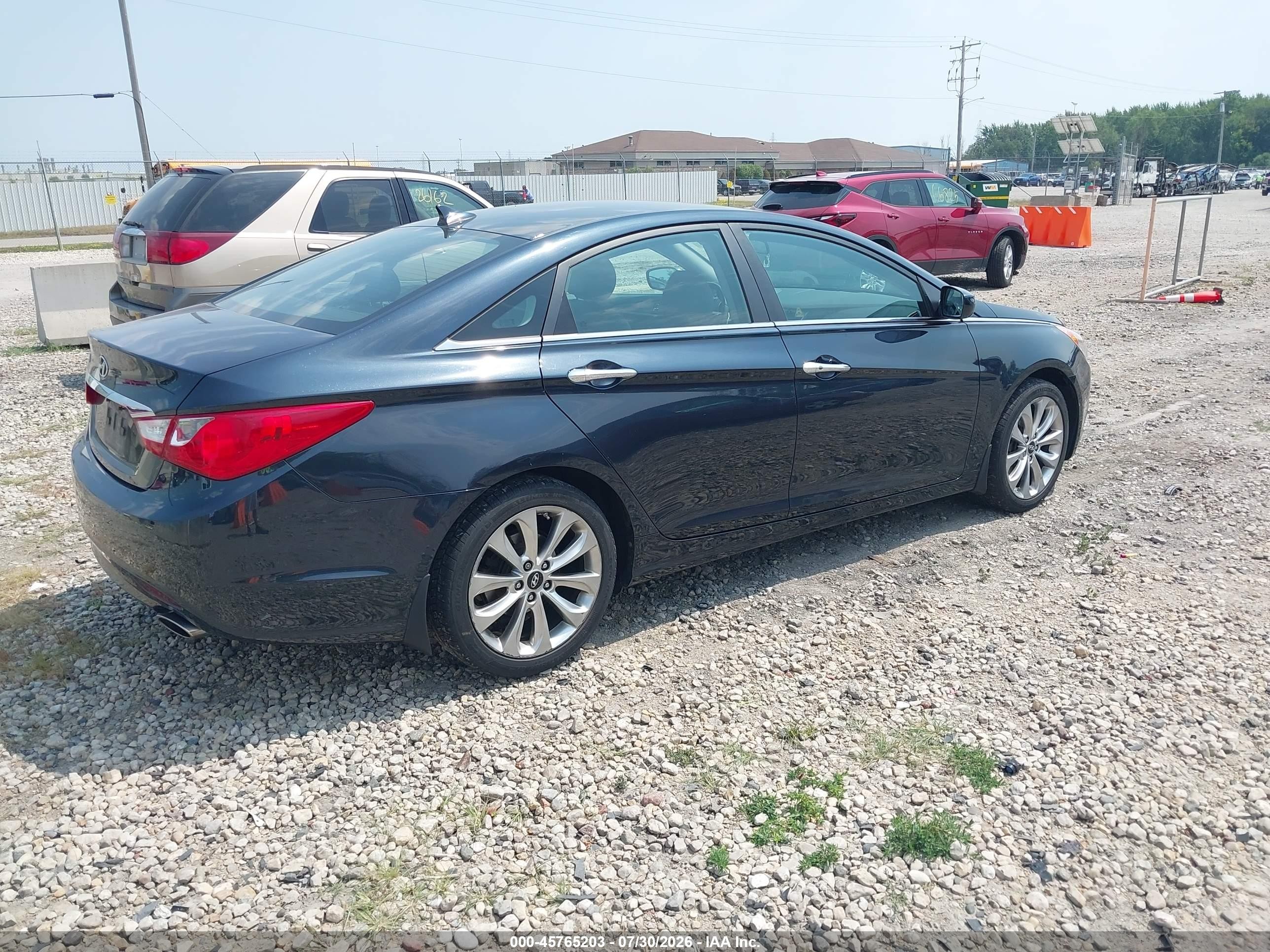 2011 Hyundai Sonata Se Black vin: 5NPEC4AC3BH292701