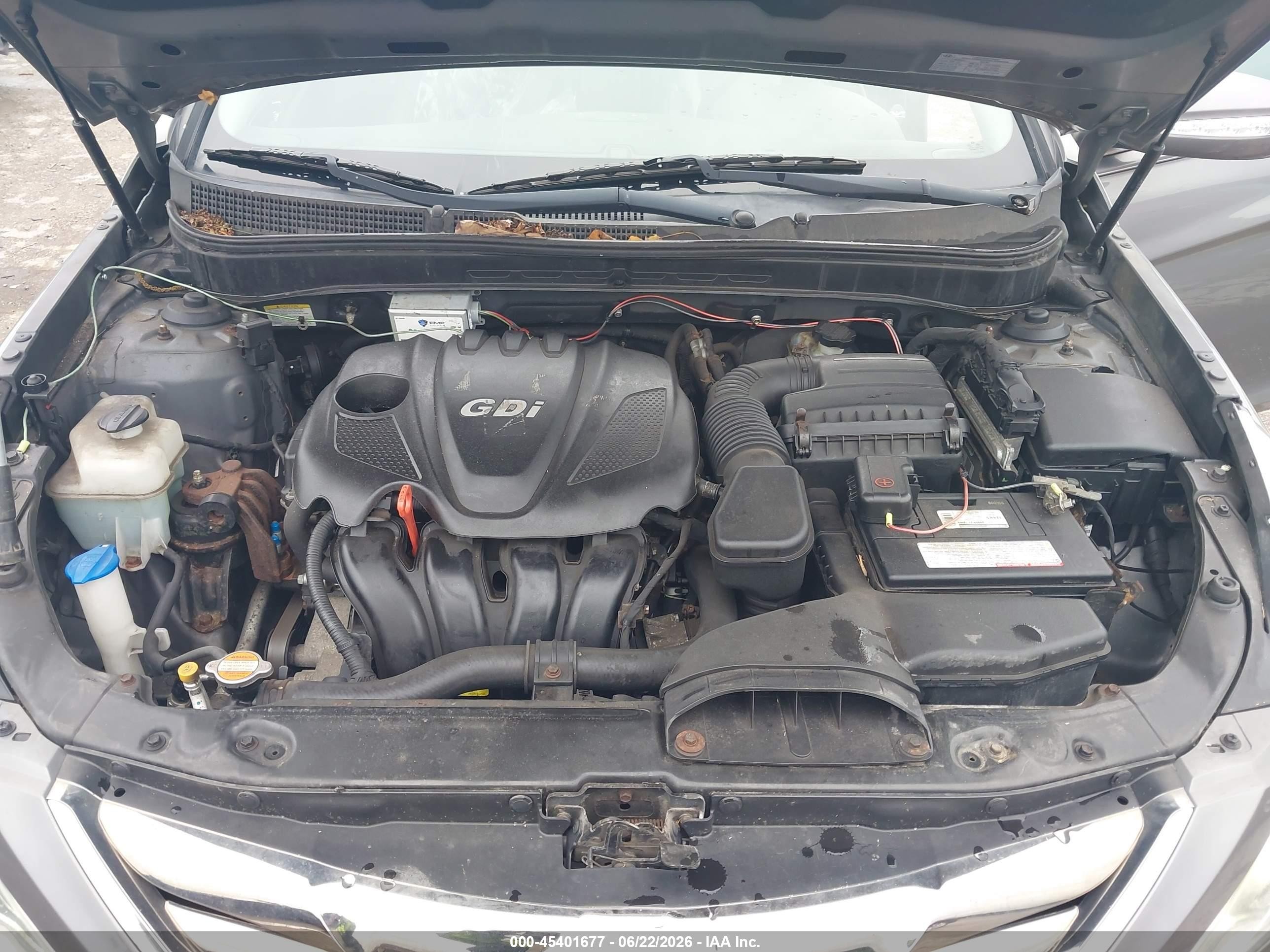 2011 Hyundai Sonata Limited Серый vin: 5NPEC4AC3BH302854