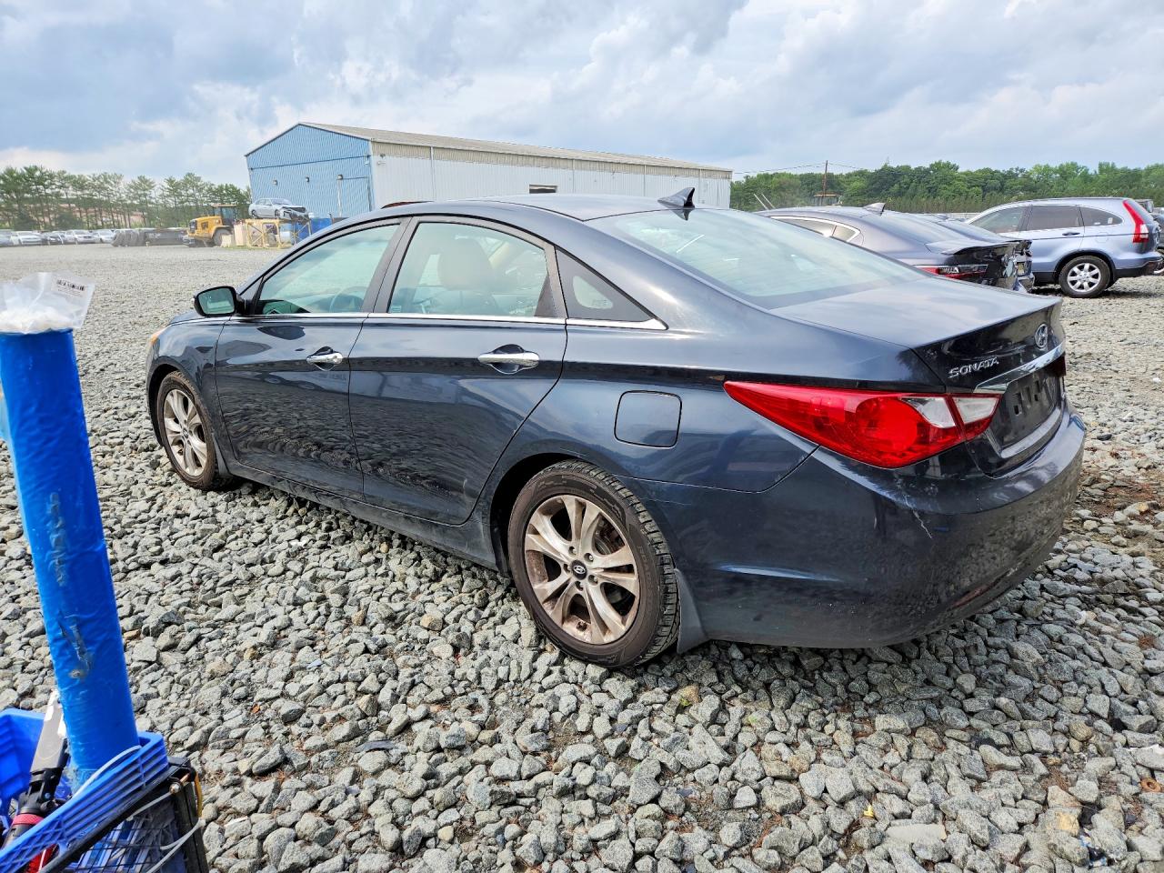 2011 Hyundai Sonata Blue vin: 5NPEC4AC3BH306337