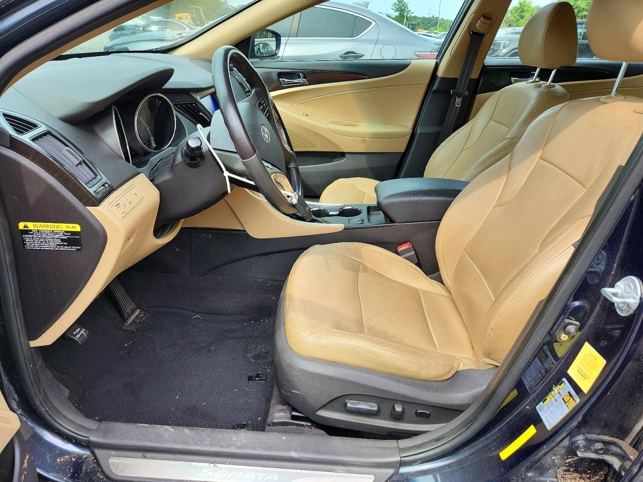 2011 Hyundai Sonata Blue vin: 5NPEC4AC3BH306337