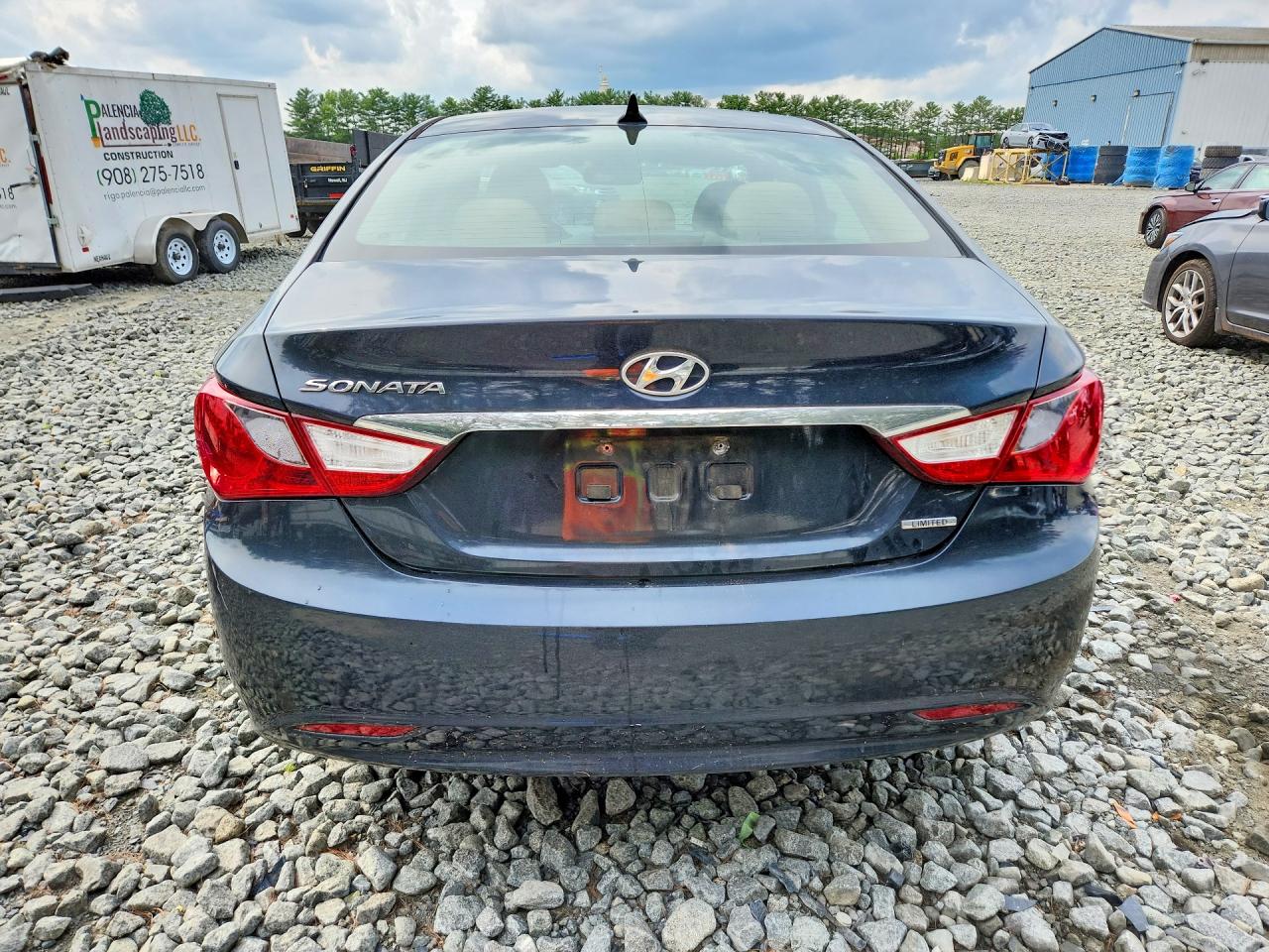 2011 Hyundai Sonata Blue vin: 5NPEC4AC3BH306337