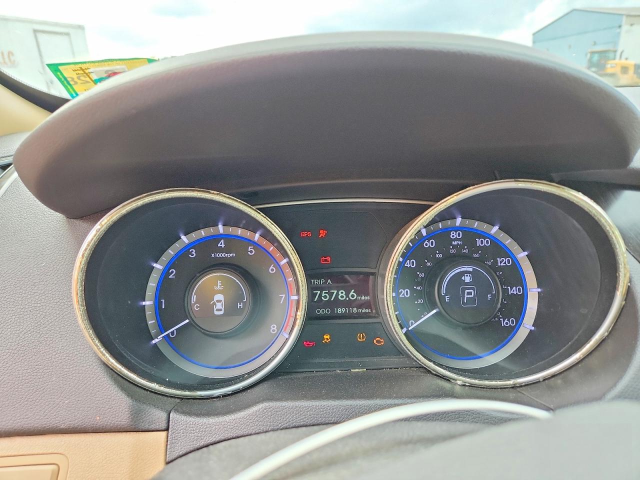 2011 Hyundai Sonata Blue vin: 5NPEC4AC3BH306337