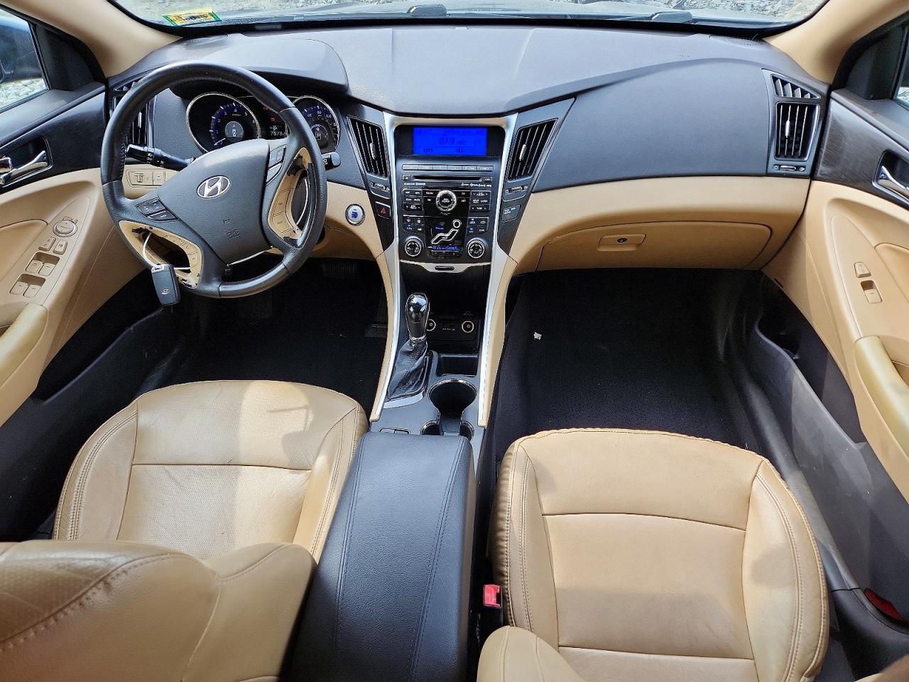 2011 Hyundai Sonata Blue vin: 5NPEC4AC3BH306337