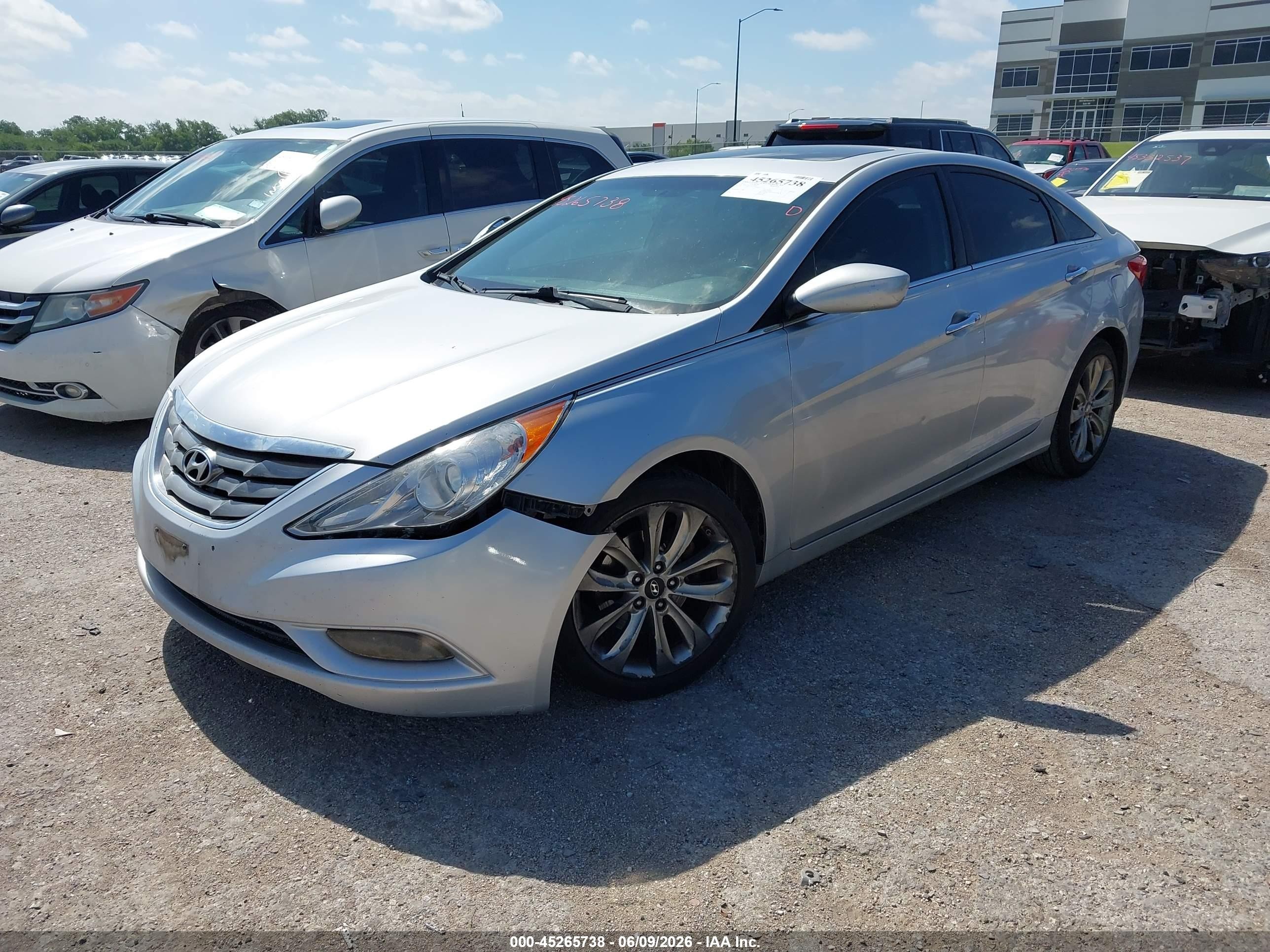 2012 Hyundai Sonata Se Silver vin: 5NPEC4AC3CH326069