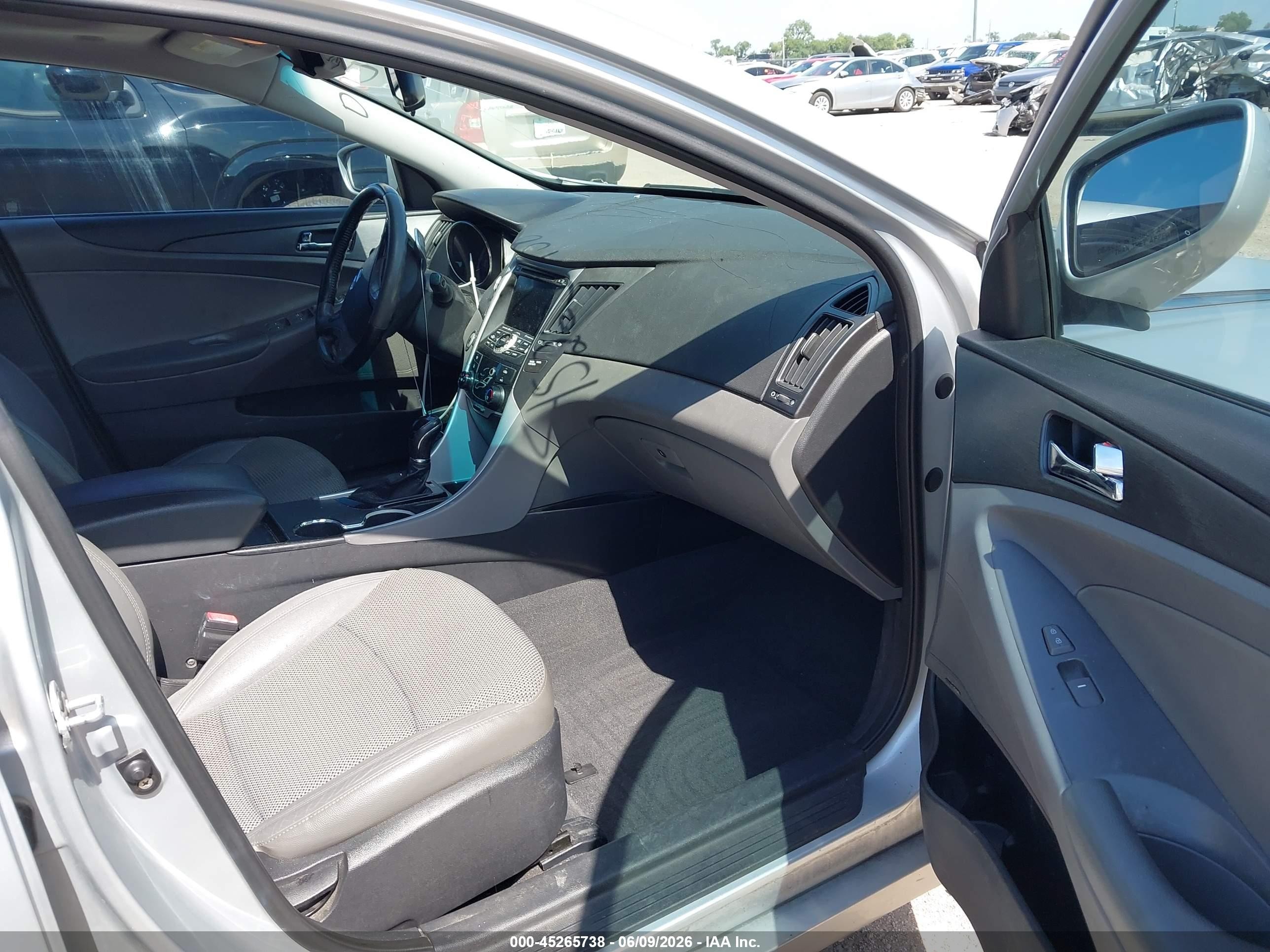 2012 Hyundai Sonata Se Silver vin: 5NPEC4AC3CH326069
