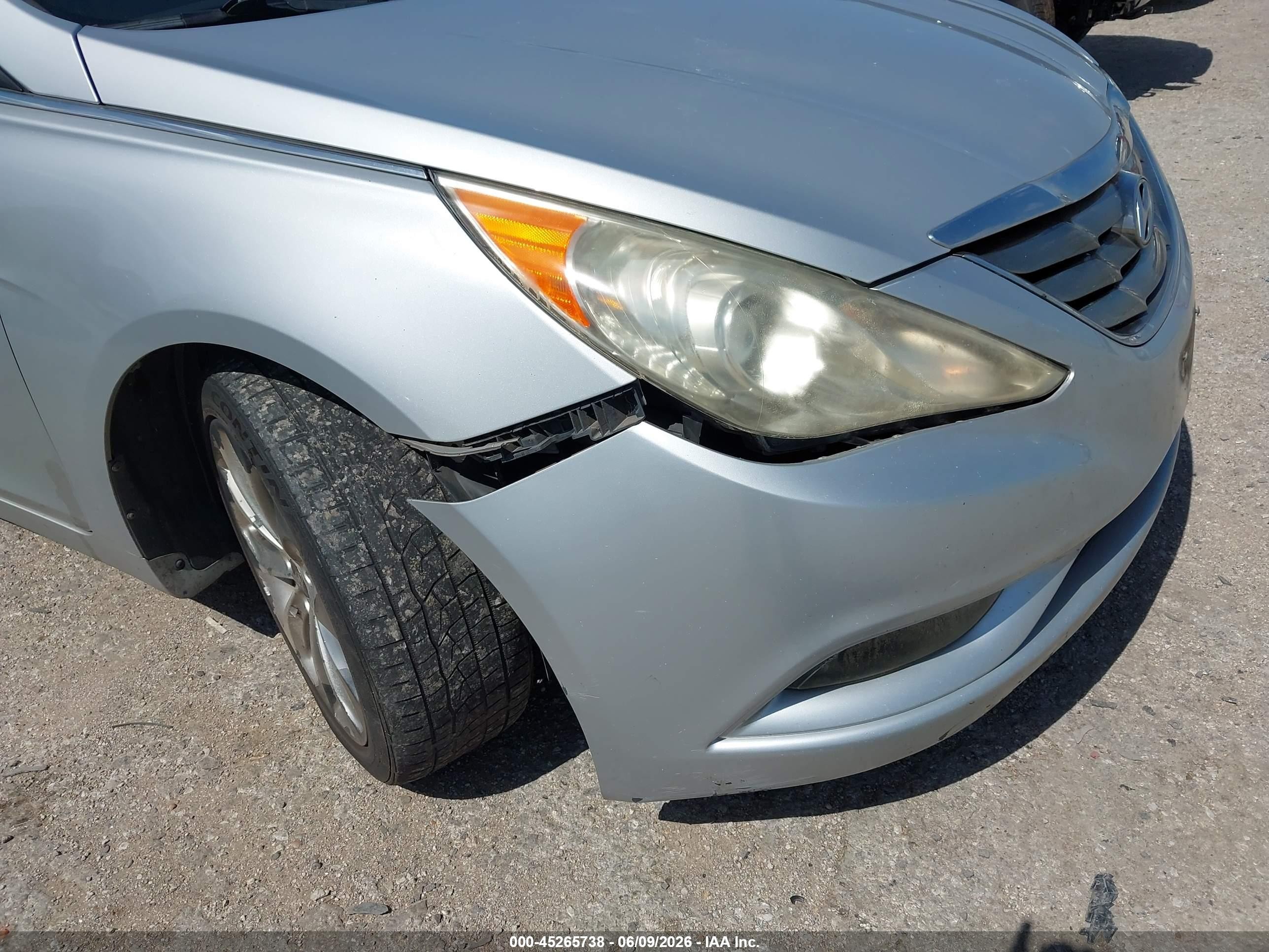 2012 Hyundai Sonata Se Silver vin: 5NPEC4AC3CH326069