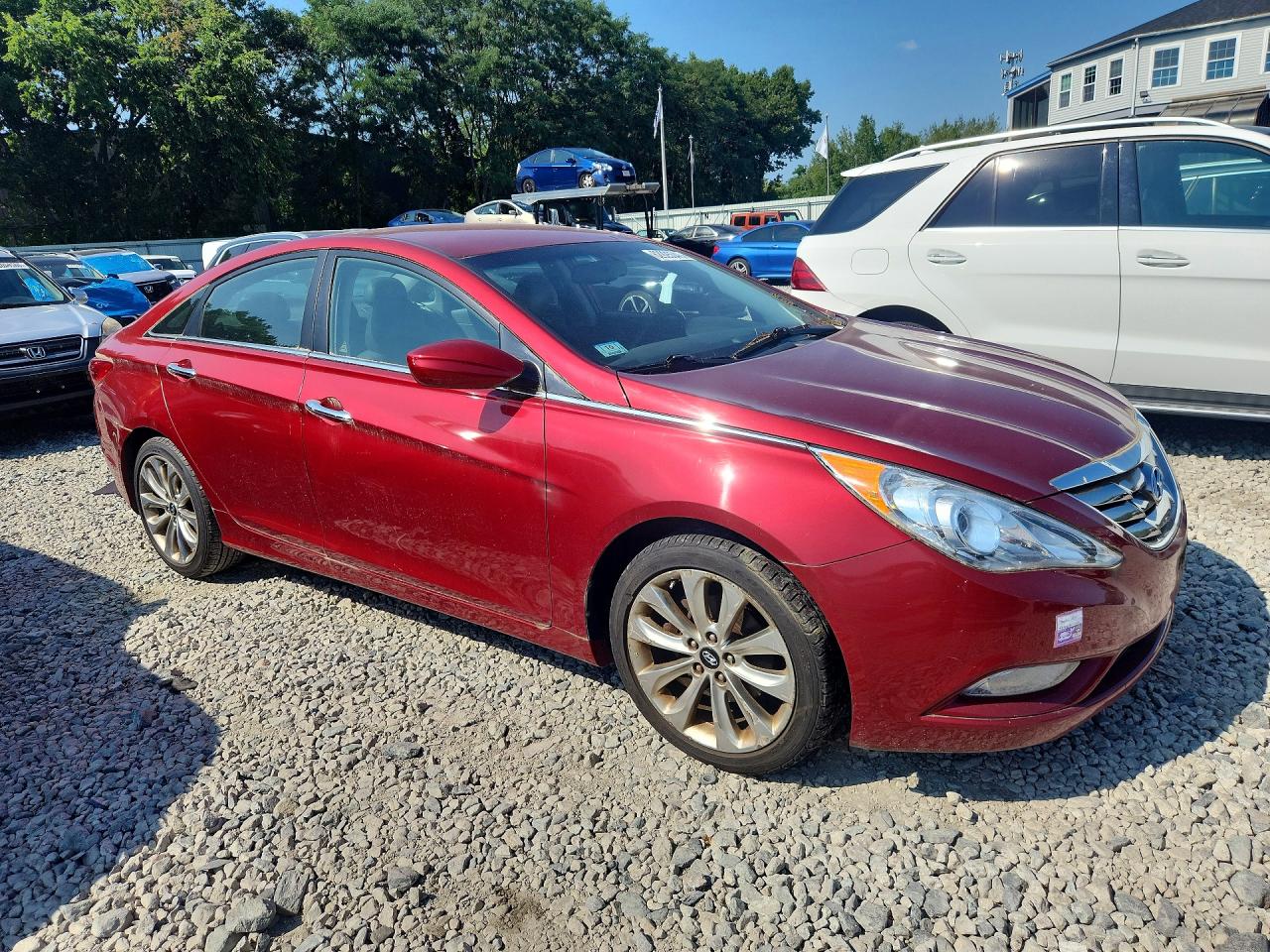 2012 Hyundai Sonata Se Burgundy vin: 5NPEC4AC3CH330106
