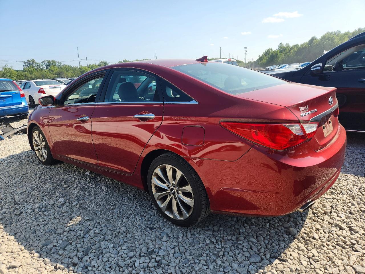 2012 Hyundai Sonata Se Burgundy vin: 5NPEC4AC3CH330106