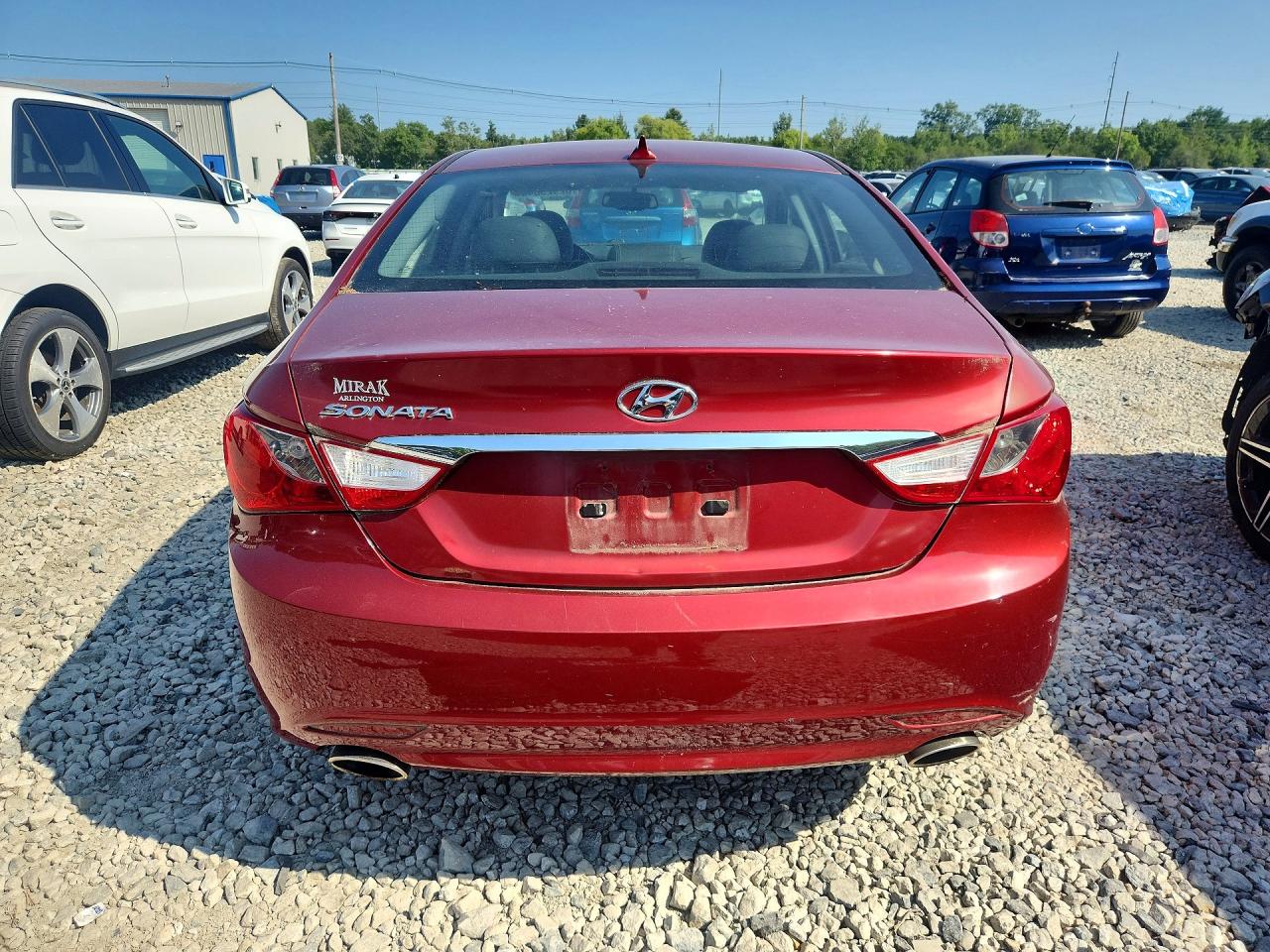 2012 Hyundai Sonata Se Burgundy vin: 5NPEC4AC3CH330106