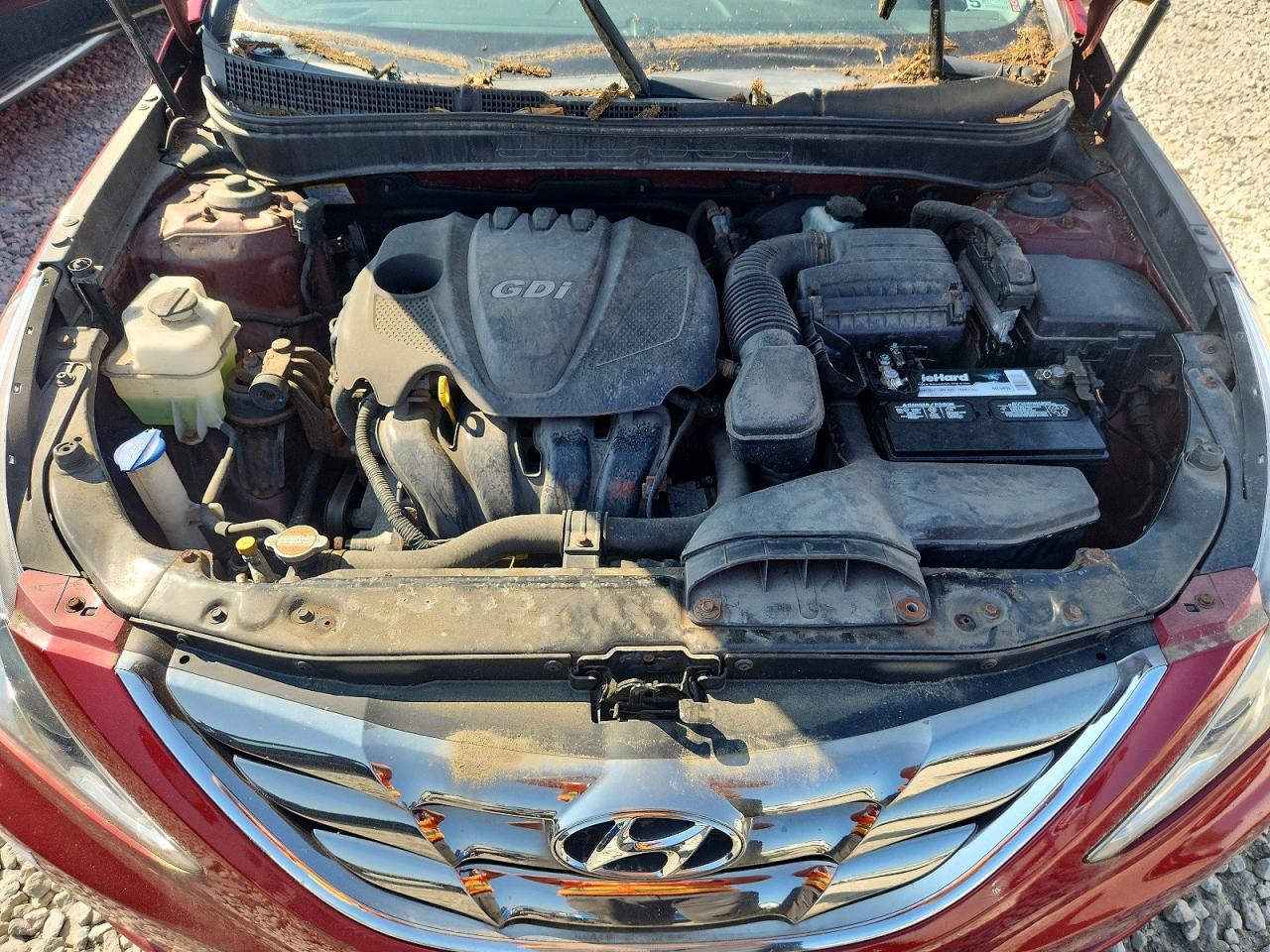 2012 Hyundai Sonata Se Burgundy vin: 5NPEC4AC3CH330106