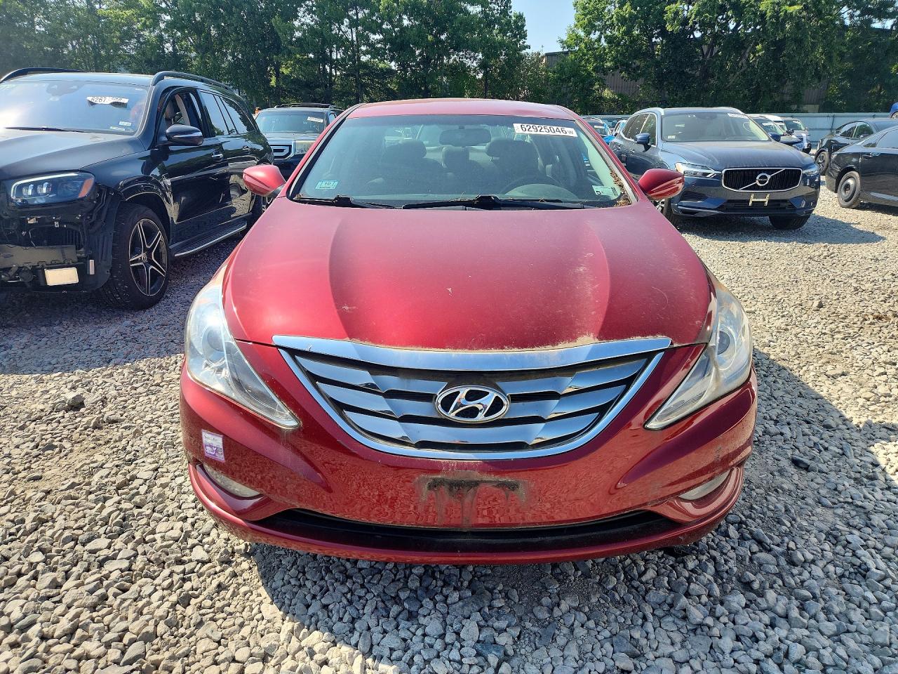 2012 Hyundai Sonata Se Burgundy vin: 5NPEC4AC3CH330106