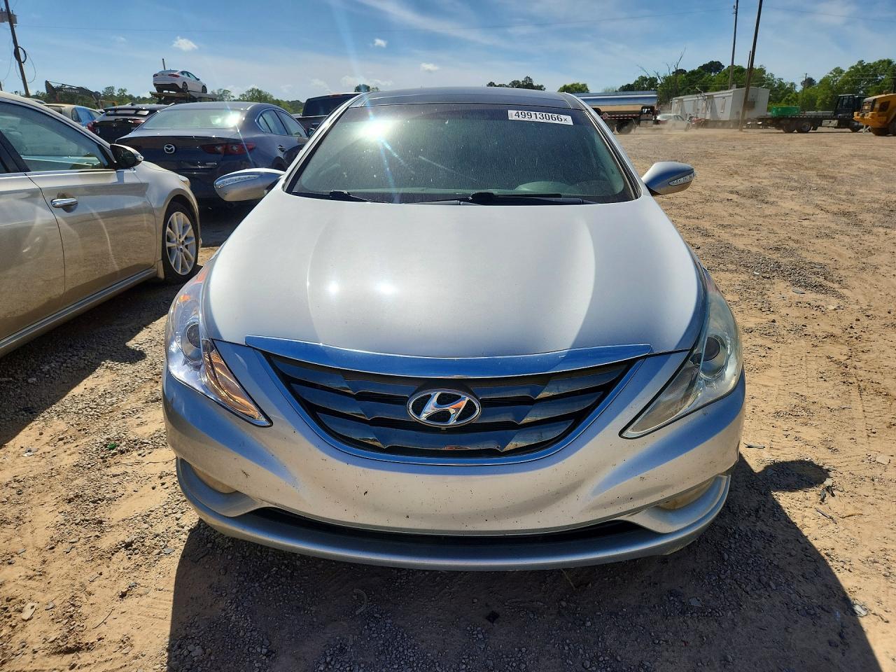 2012 Hyundai Sonata Limited Silver vin: 5NPEC4AC3CH364305