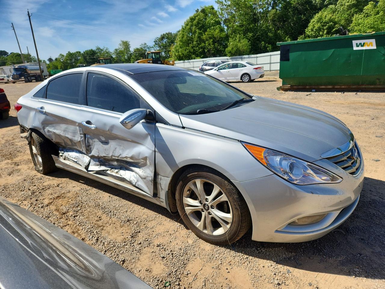 2012 Hyundai Sonata Limited Silver vin: 5NPEC4AC3CH364305