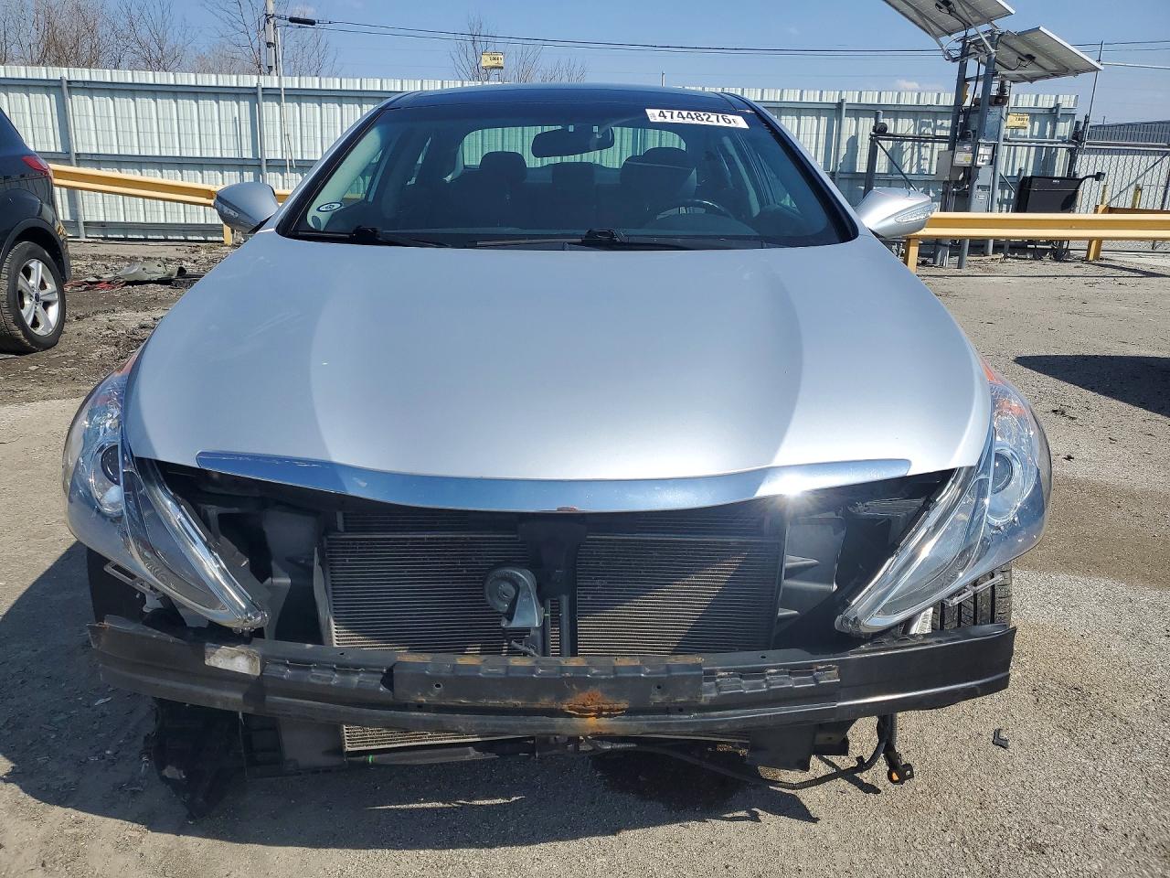 2012 Hyundai Sonata Limited Silver vin: 5NPEC4AC3CH384800