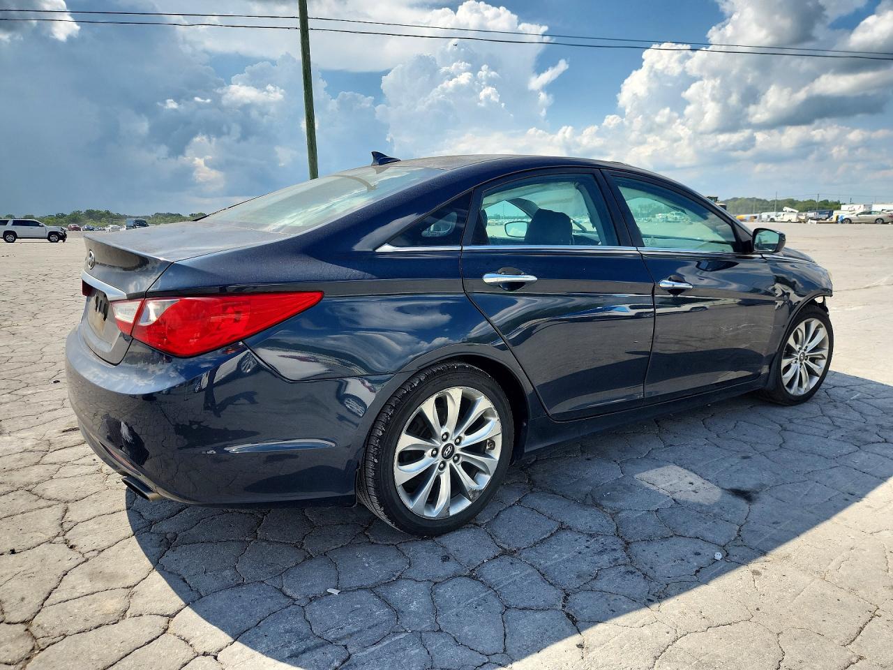 2012 Hyundai Sonata Se Синий vin: 5NPEC4AC3CH385591