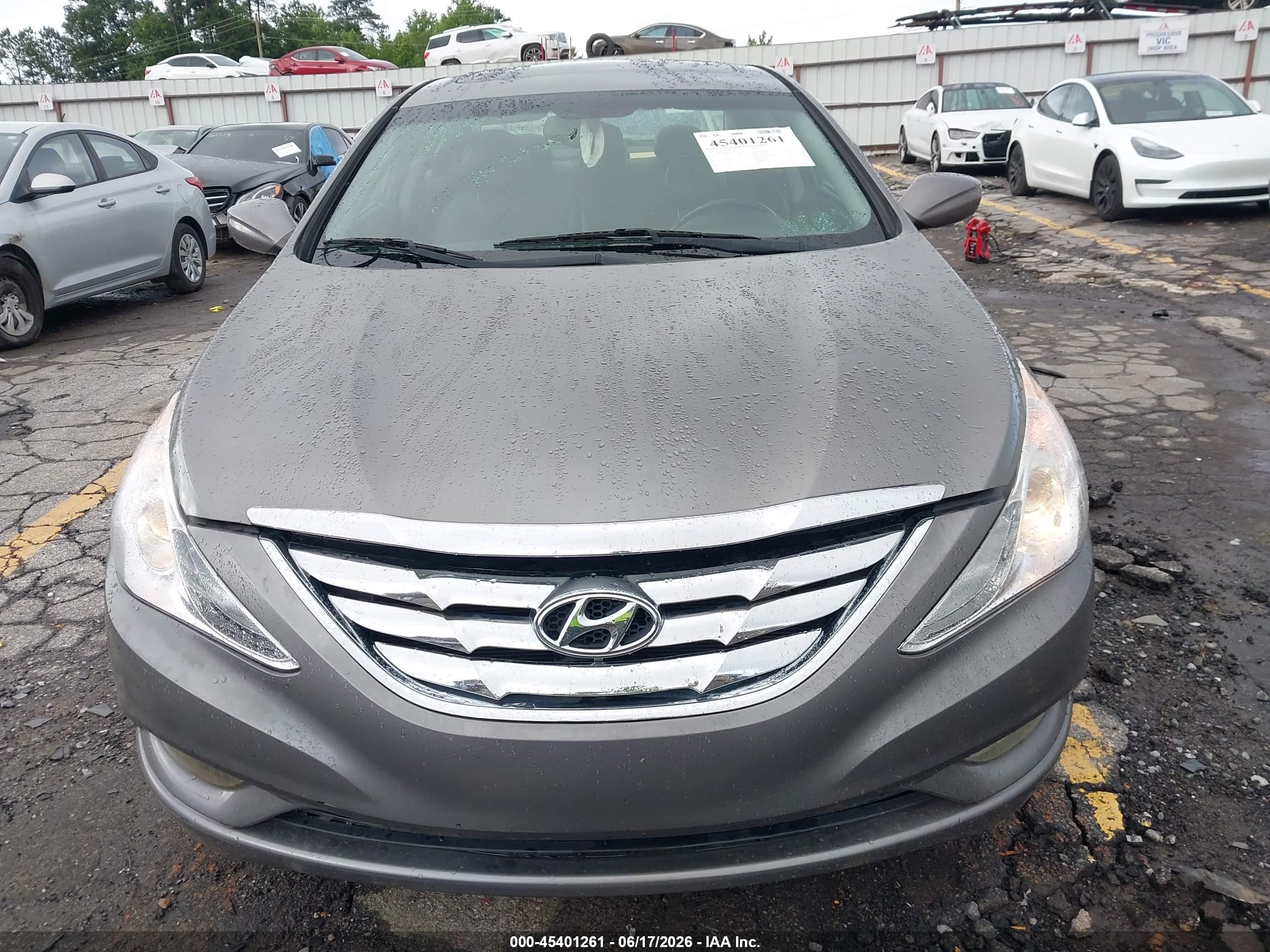 2012 Hyundai Sonata Se Gray vin: 5NPEC4AC3CH390869