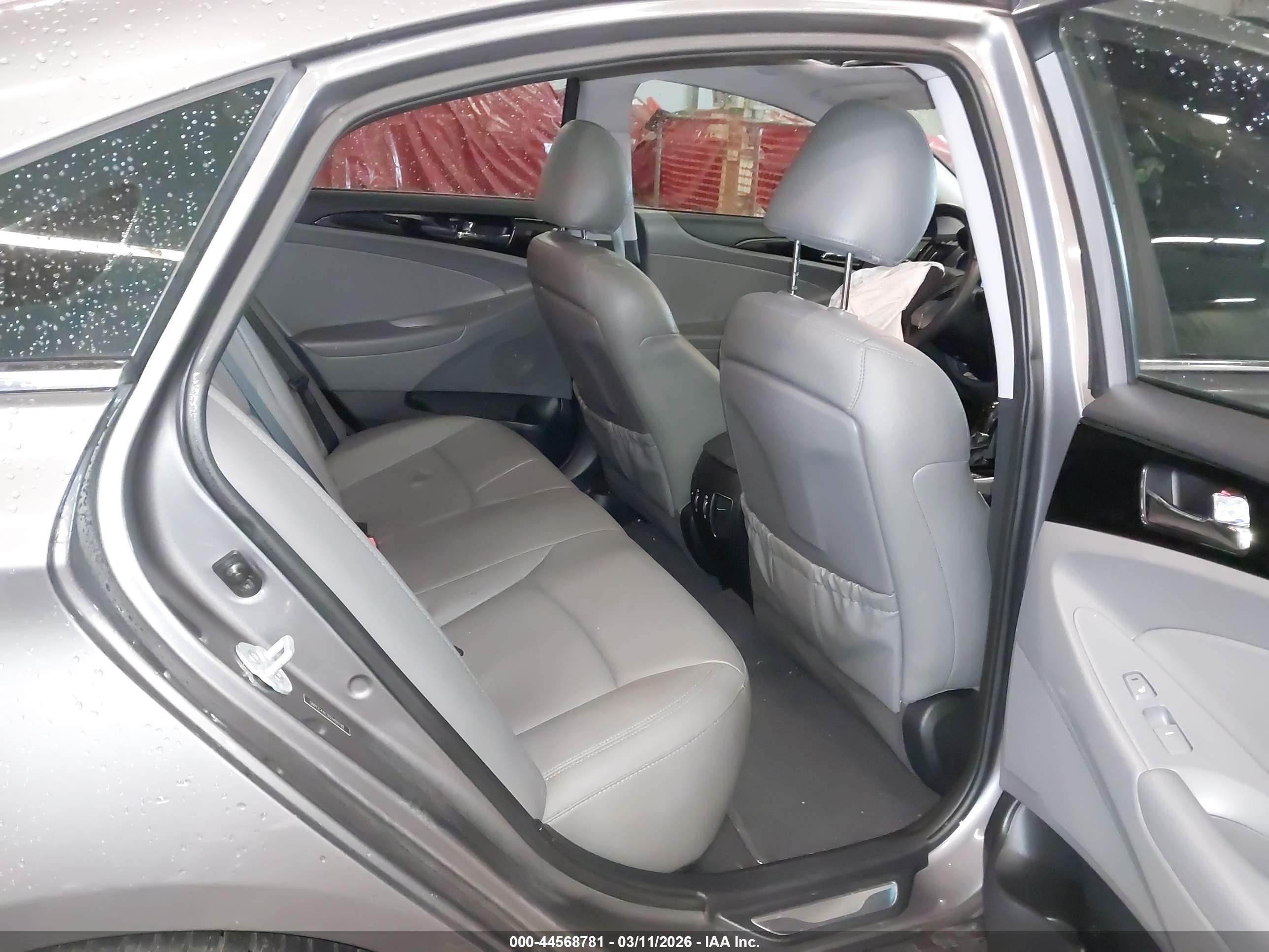 2012 Hyundai Sonata Limited Серый vin: 5NPEC4AC3CH409792