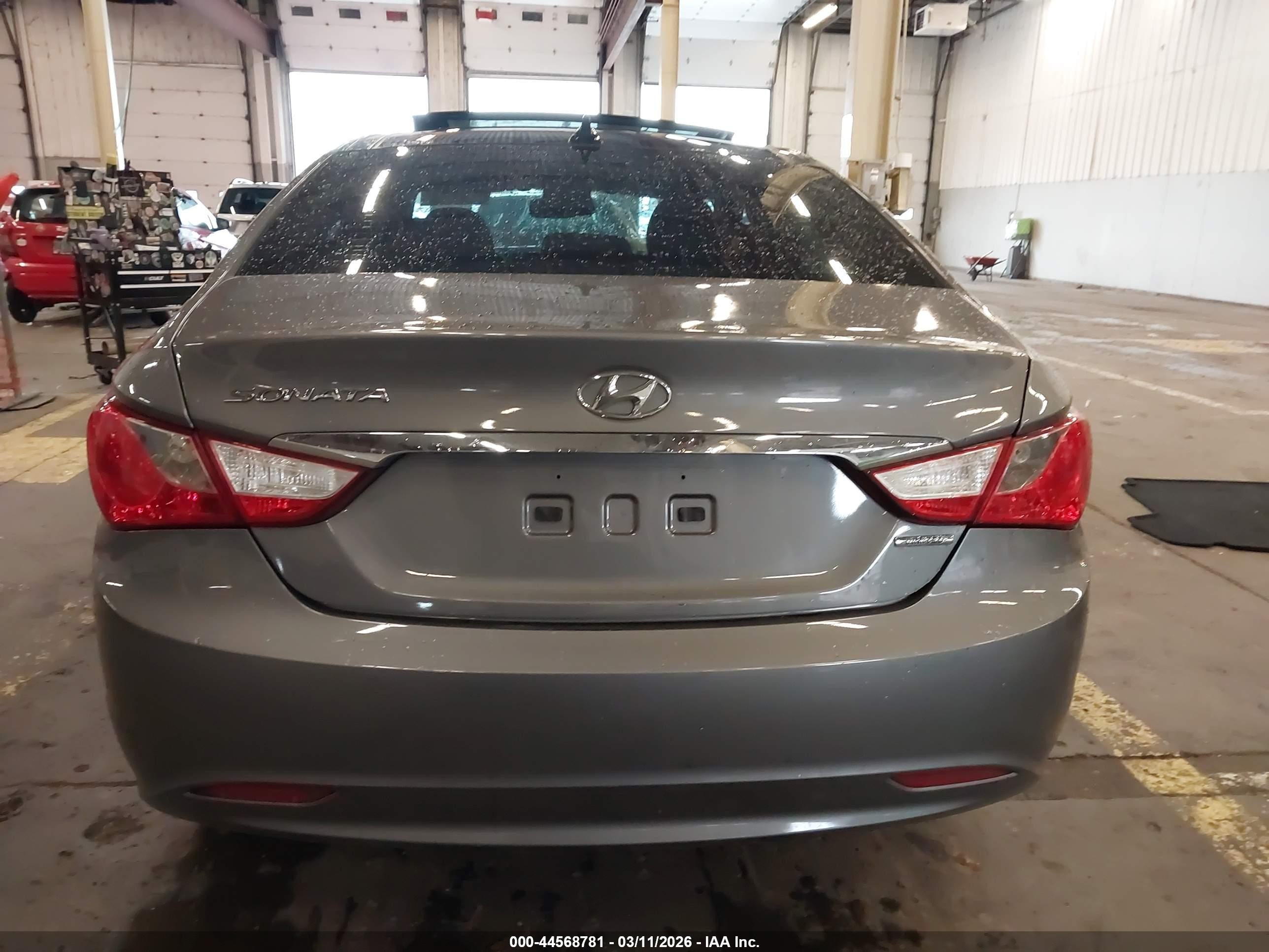2012 Hyundai Sonata Limited Серый vin: 5NPEC4AC3CH409792