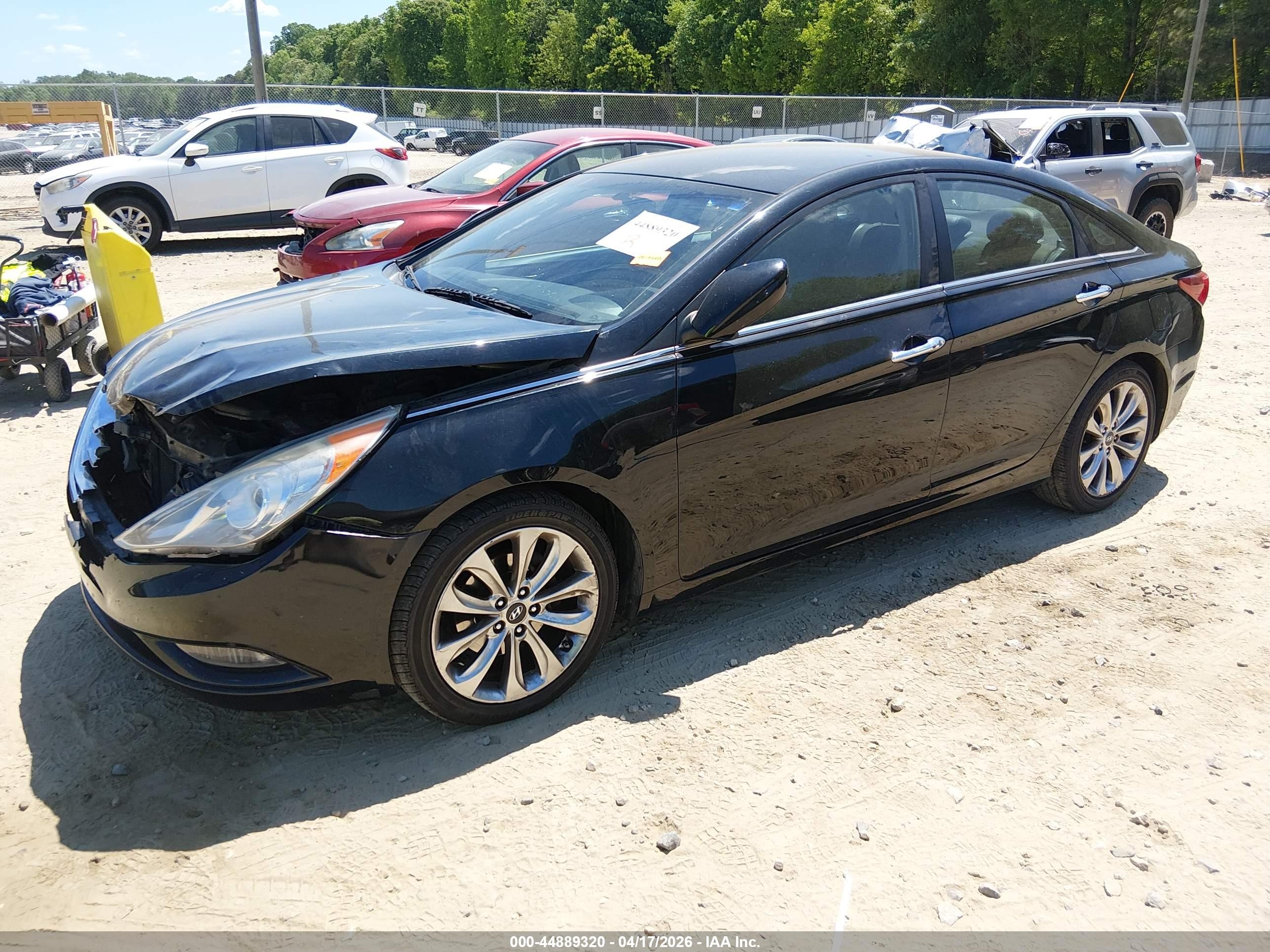 2012 Hyundai Sonata Se Black vin: 5NPEC4AC3CH419805