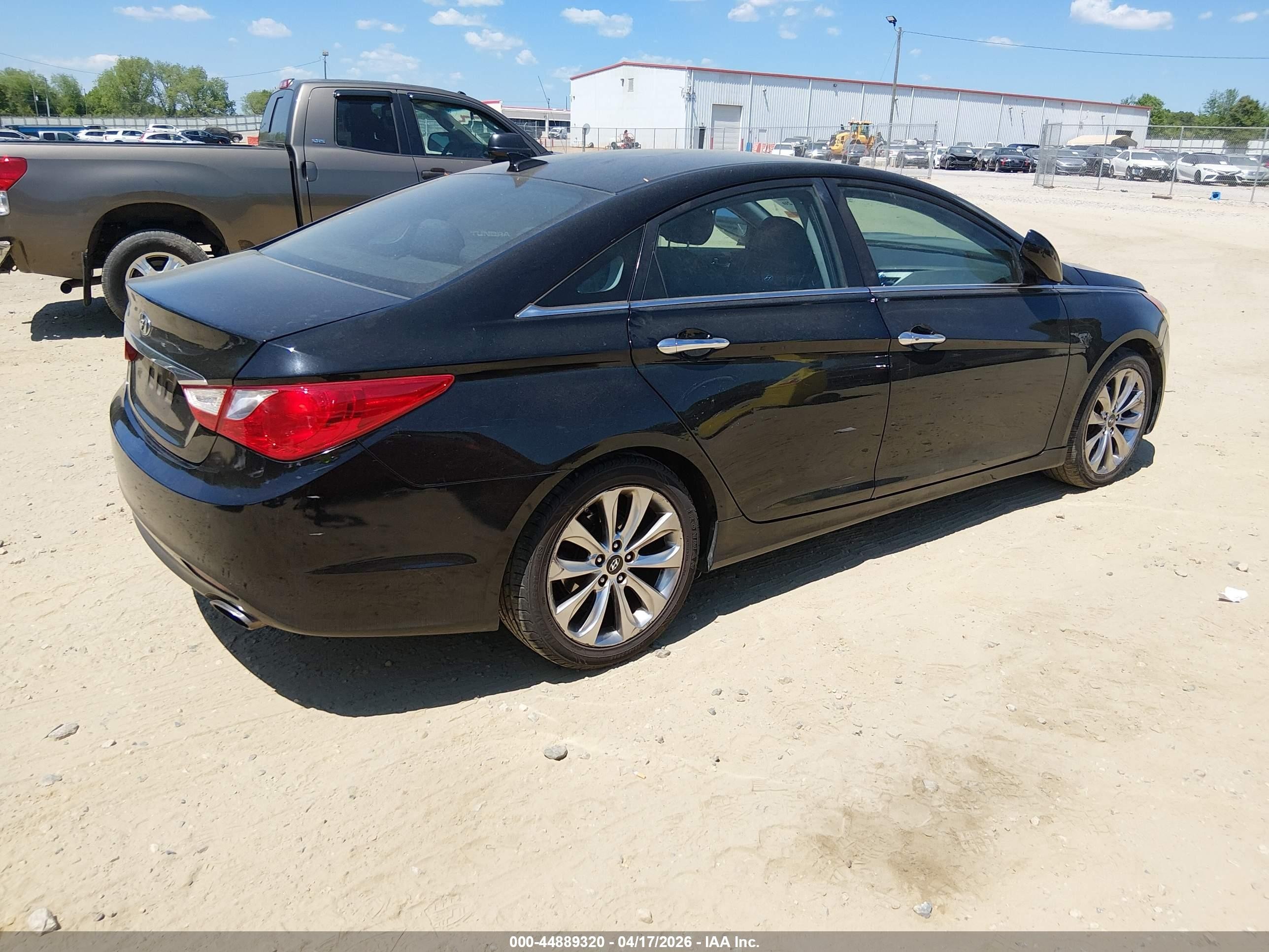 2012 Hyundai Sonata Se Black vin: 5NPEC4AC3CH419805