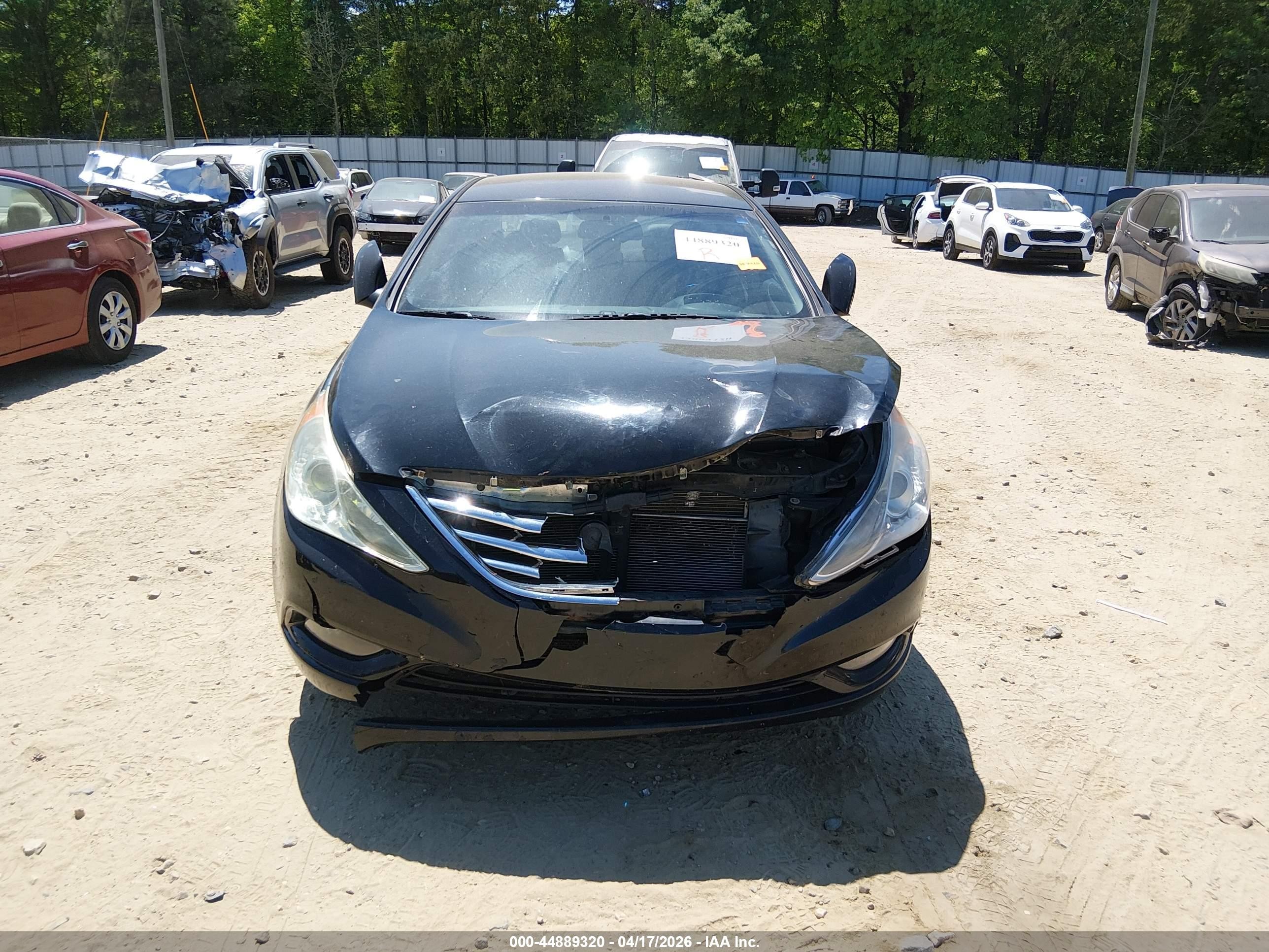 2012 Hyundai Sonata Se Black vin: 5NPEC4AC3CH419805