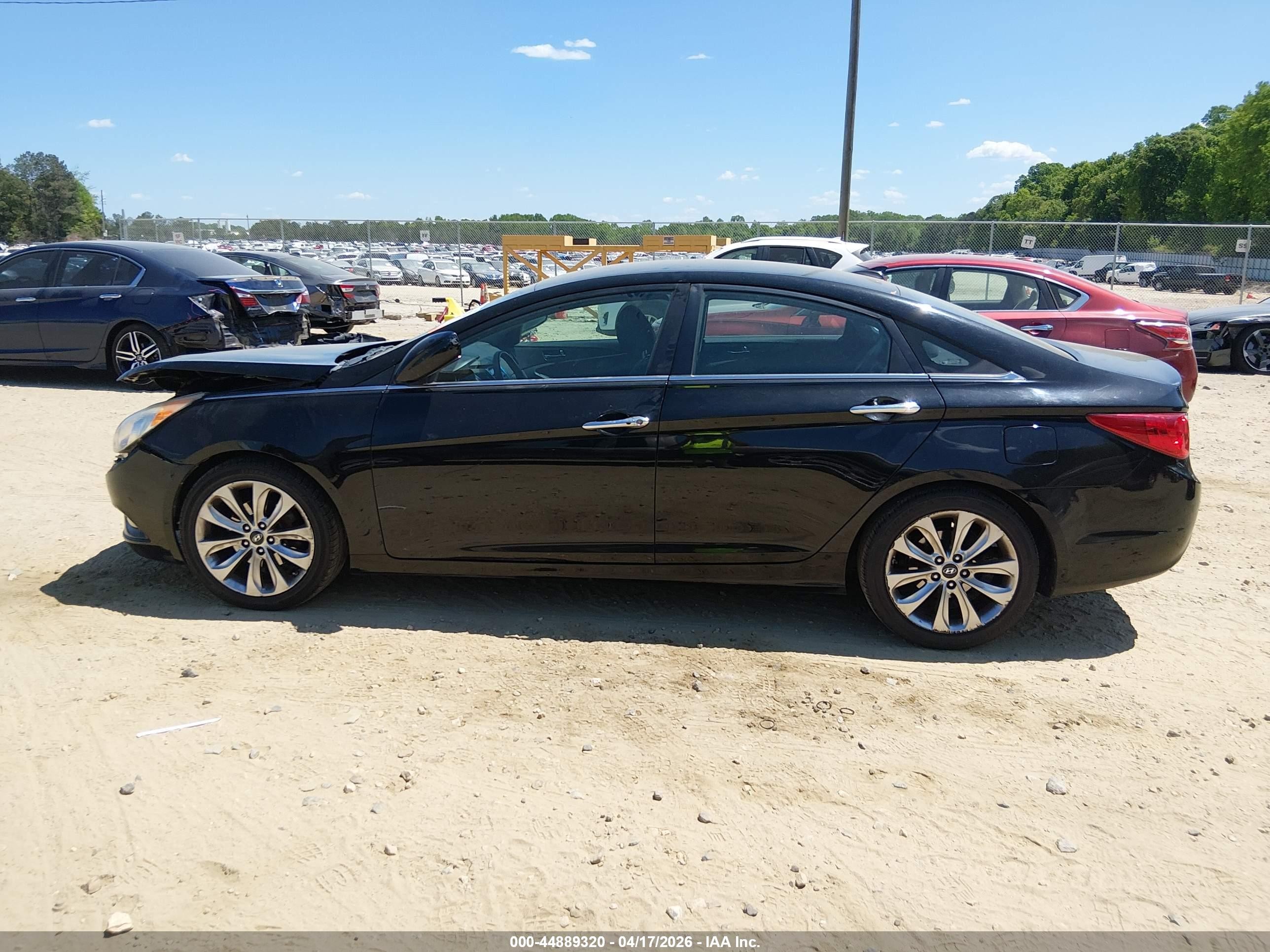 2012 Hyundai Sonata Se Black vin: 5NPEC4AC3CH419805