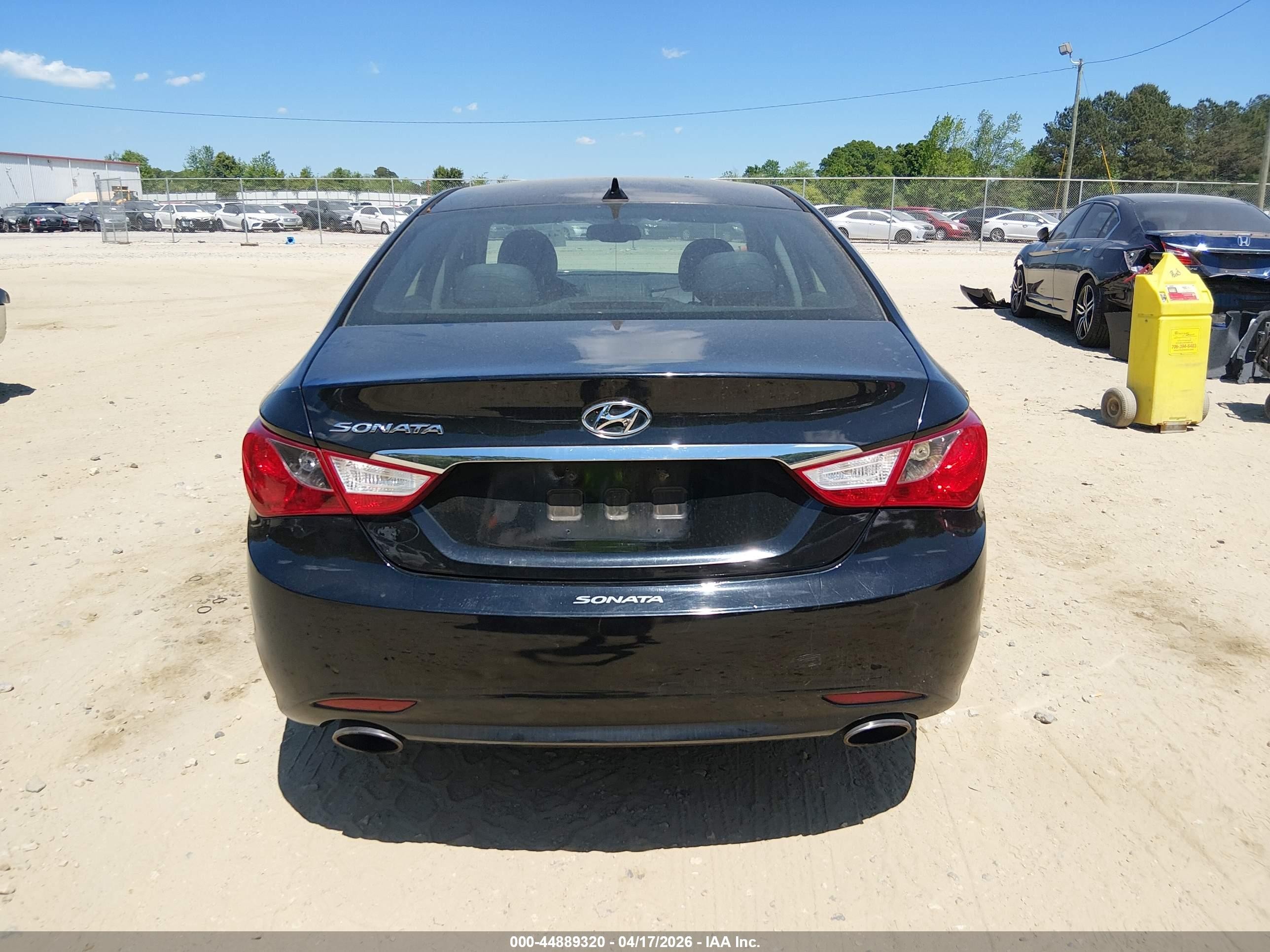 2012 Hyundai Sonata Se Black vin: 5NPEC4AC3CH419805