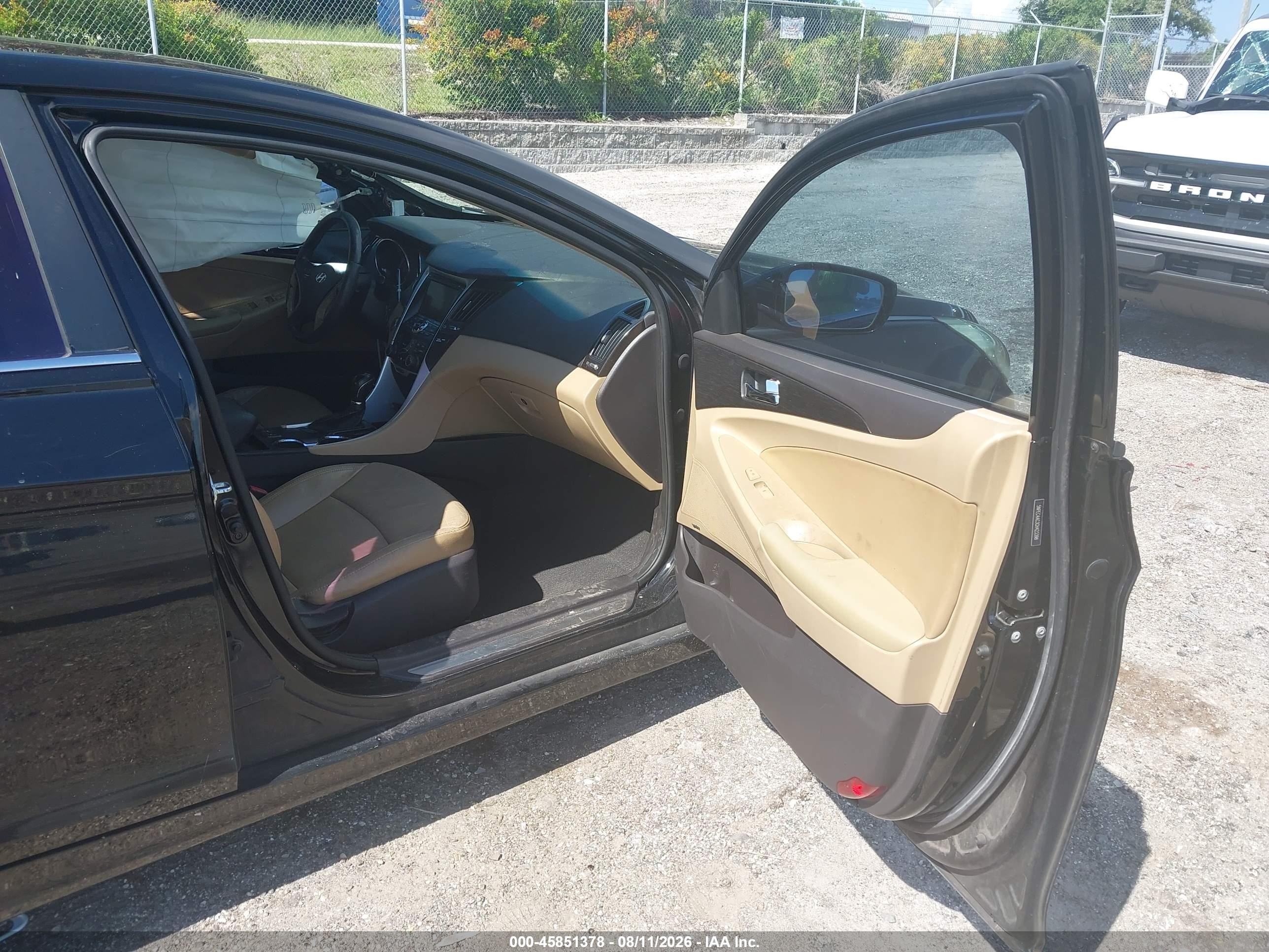2012 Hyundai Sonata Limited Black vin: 5NPEC4AC3CH423398