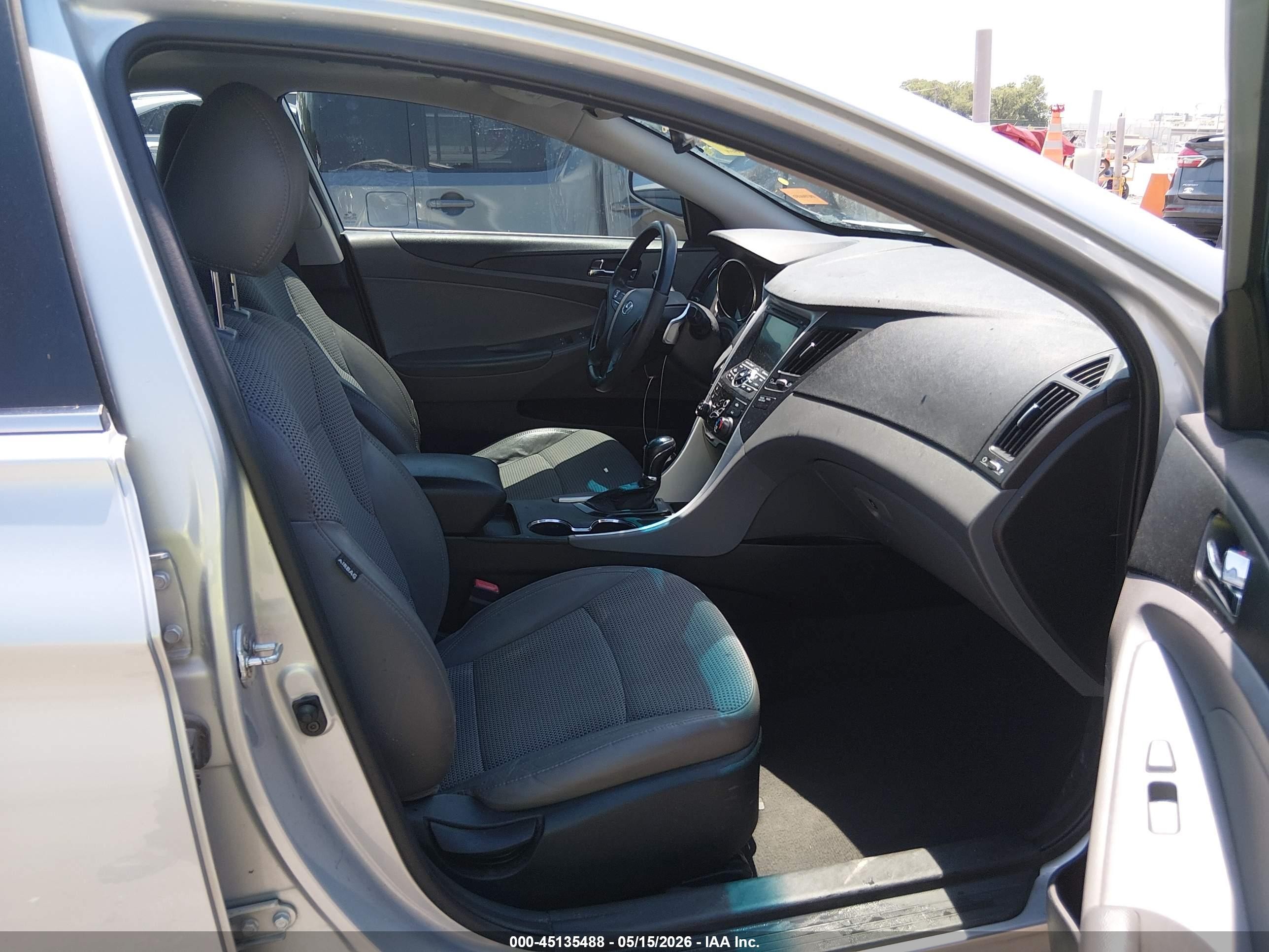 2012 Hyundai Sonata Se Silver vin: 5NPEC4AC3CH444820