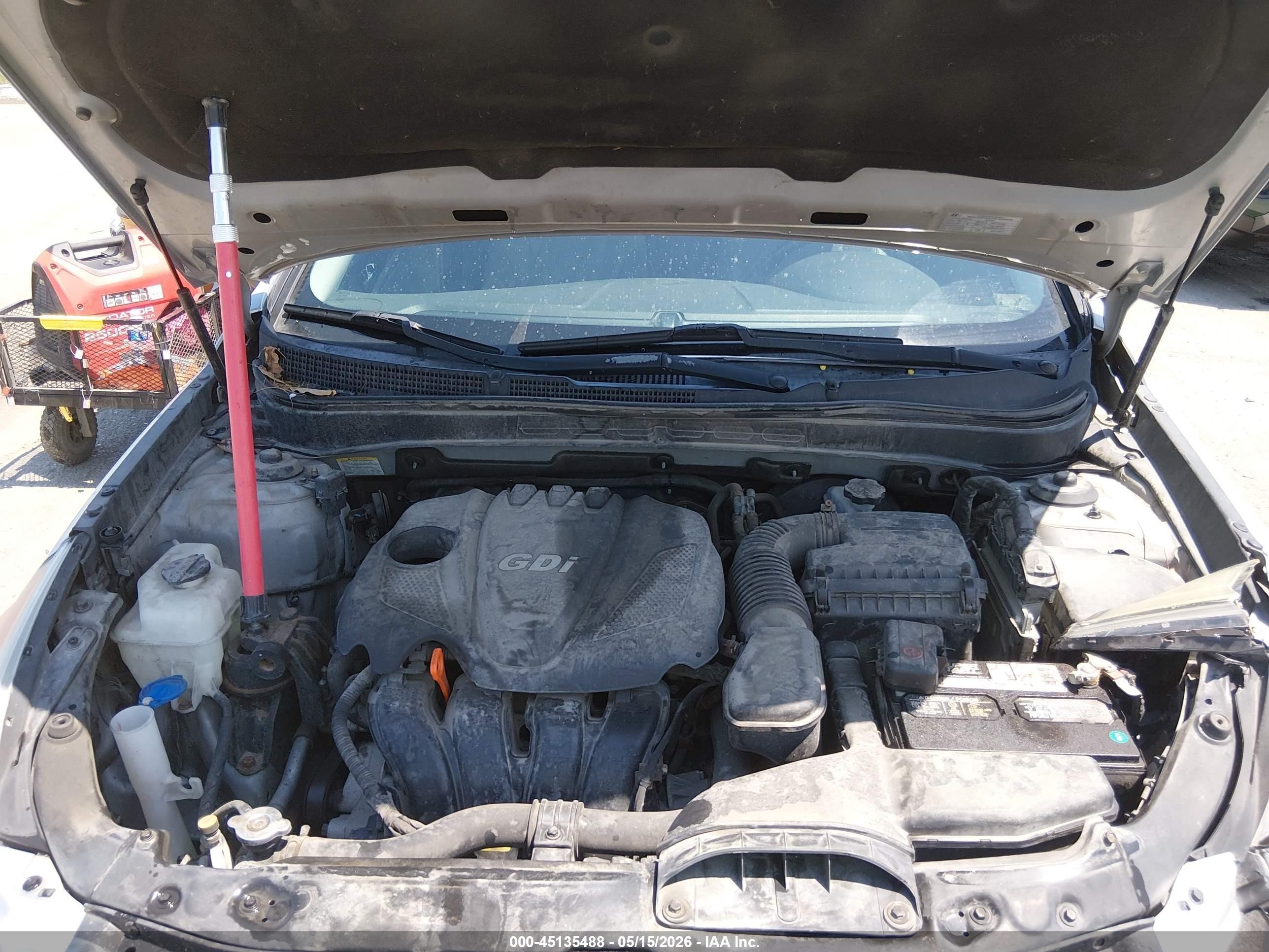 2012 Hyundai Sonata Se Silver vin: 5NPEC4AC3CH444820