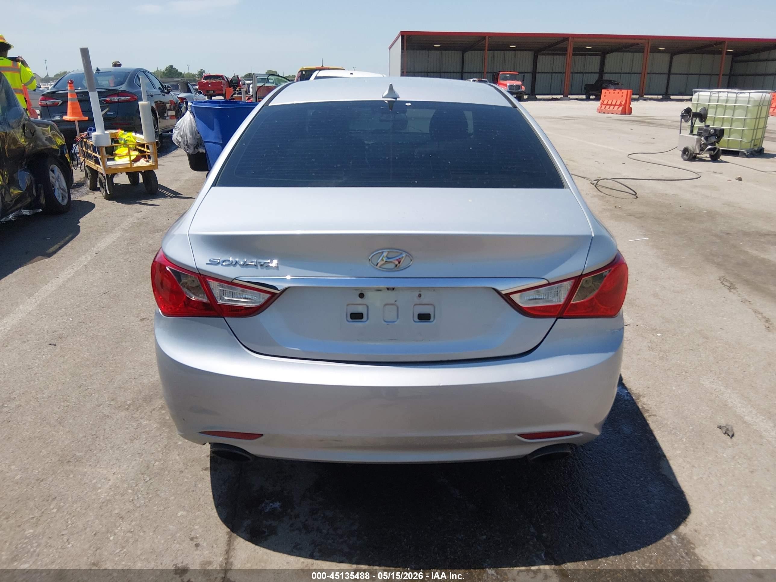 2012 Hyundai Sonata Se Silver vin: 5NPEC4AC3CH444820