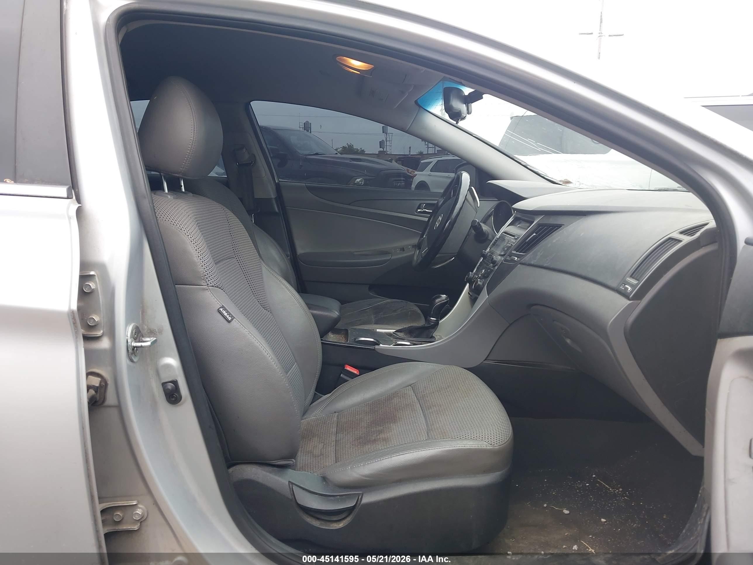 2012 Hyundai Sonata Se Silver vin: 5NPEC4AC3CH457356
