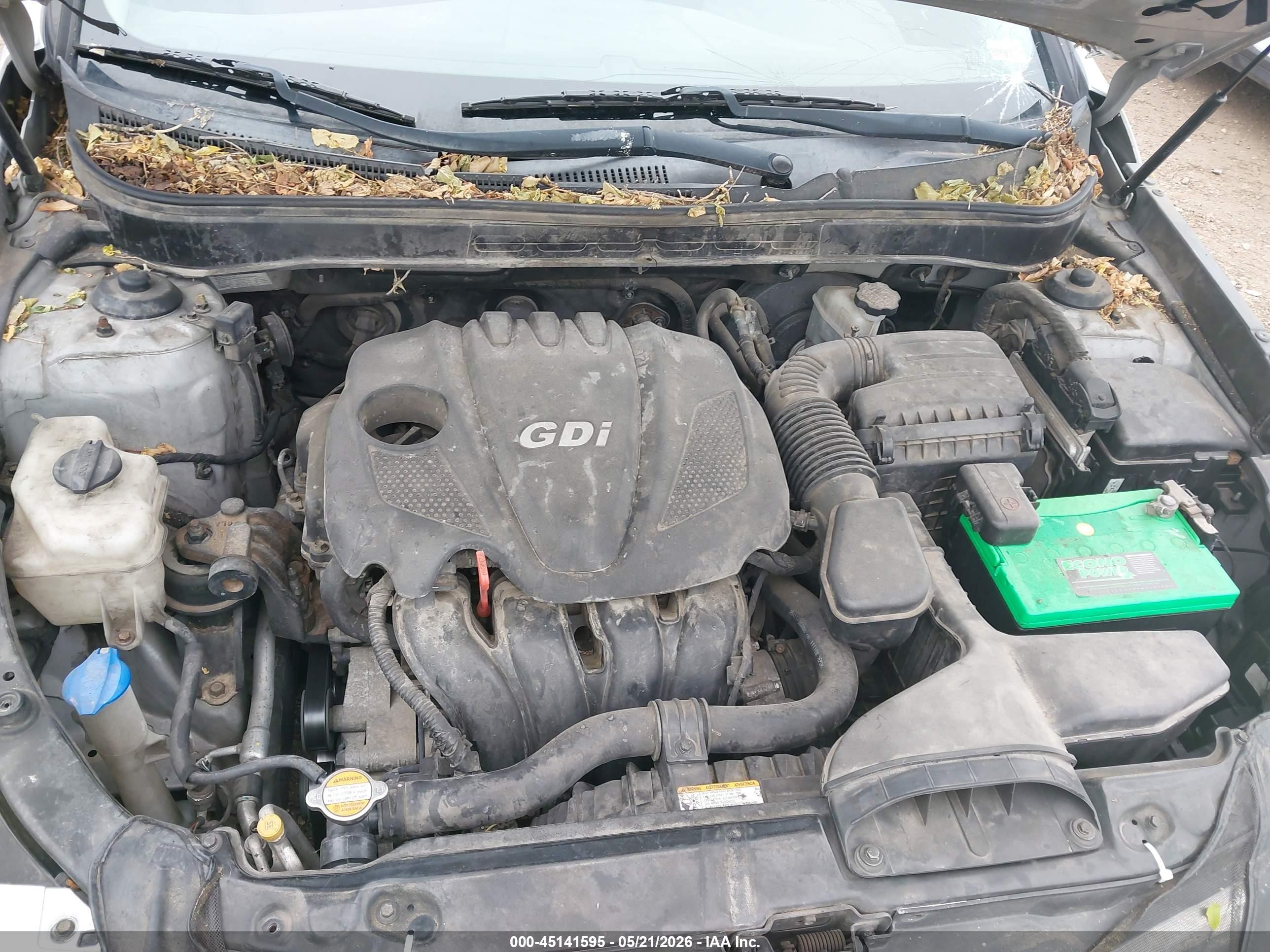 2012 Hyundai Sonata Se Silver vin: 5NPEC4AC3CH457356